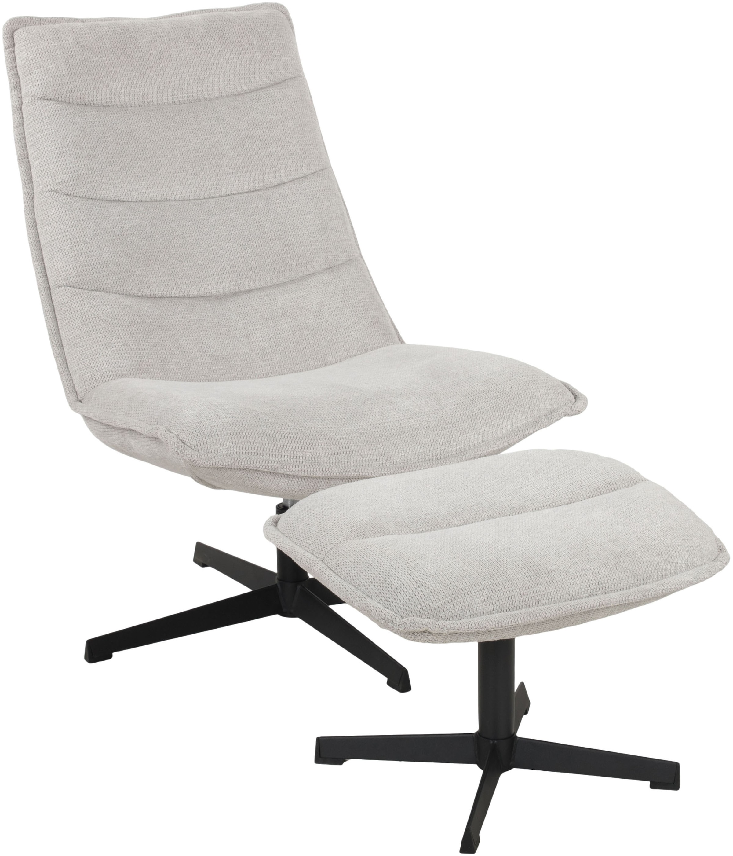 Duo Collection Fauteuil de relaxation »Relaxsessel Aveiro mit Hocker« 2 cuis tlg.