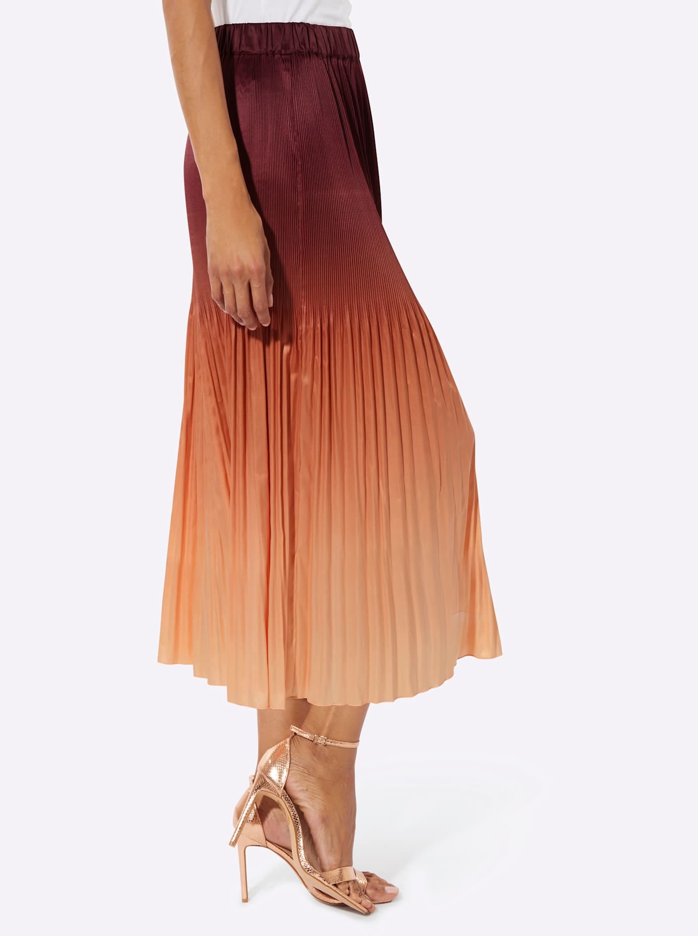 creation L Jupe plissée