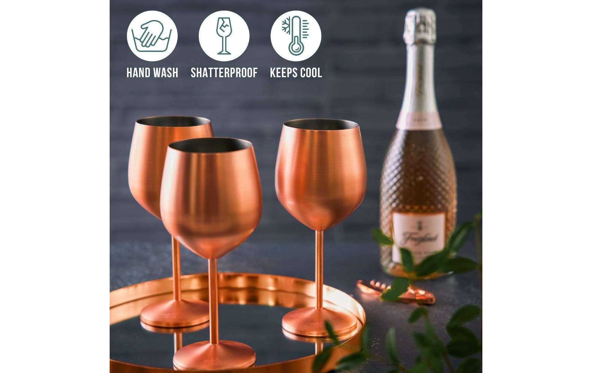   Verre à vin »Oak & Steel 500 ml, 4 Stück«