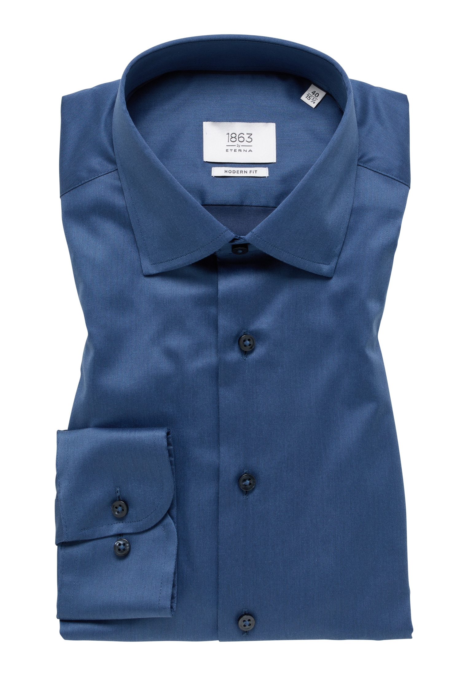 Eterna Langarmhemd »MODERN FIT« NON IRON (bügelfrei)