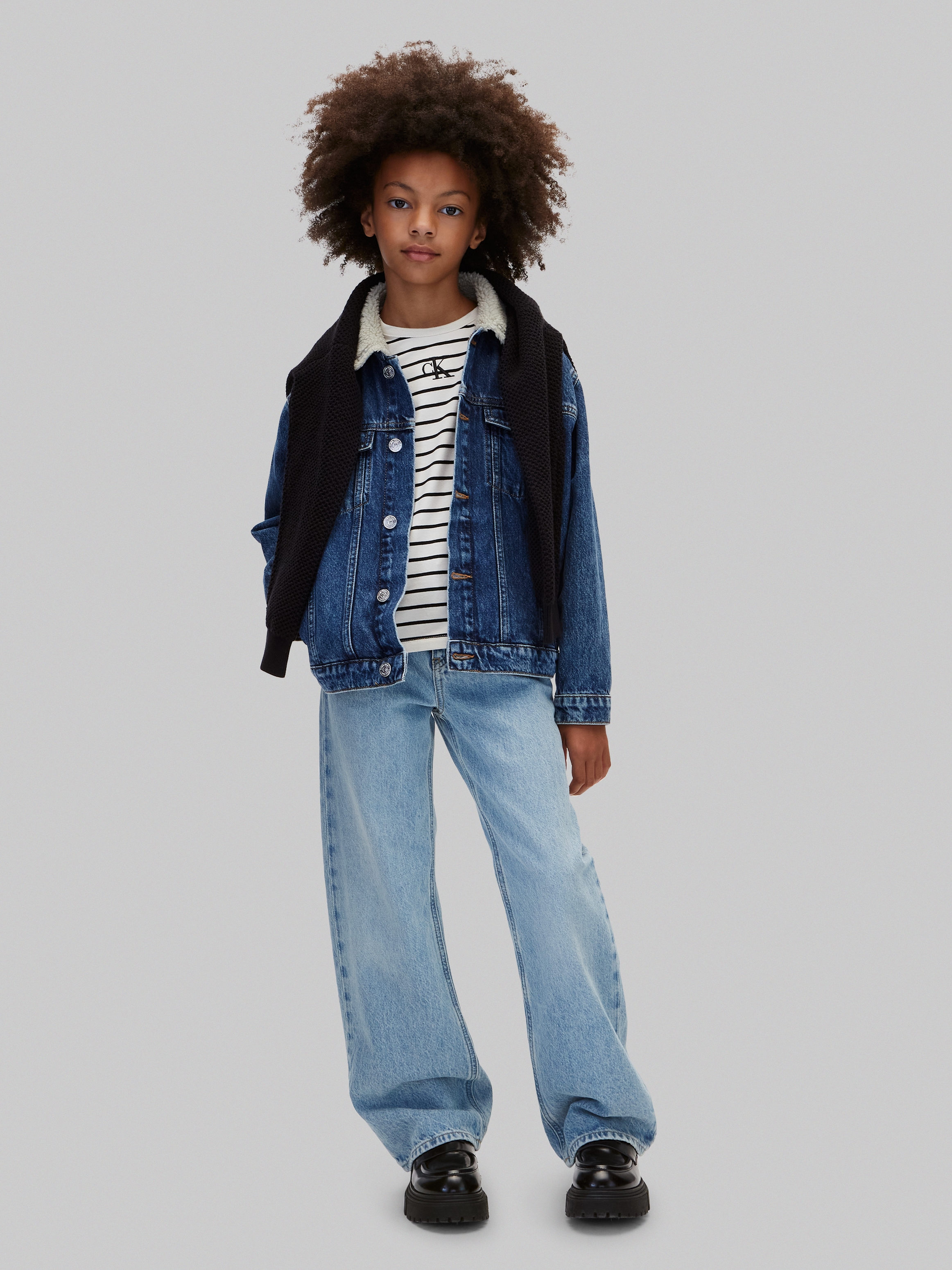 Calvin Klein T-shirt à manches longues »CK STRIPE LS T-SHIRT« Regular fit mit Streifenmuster