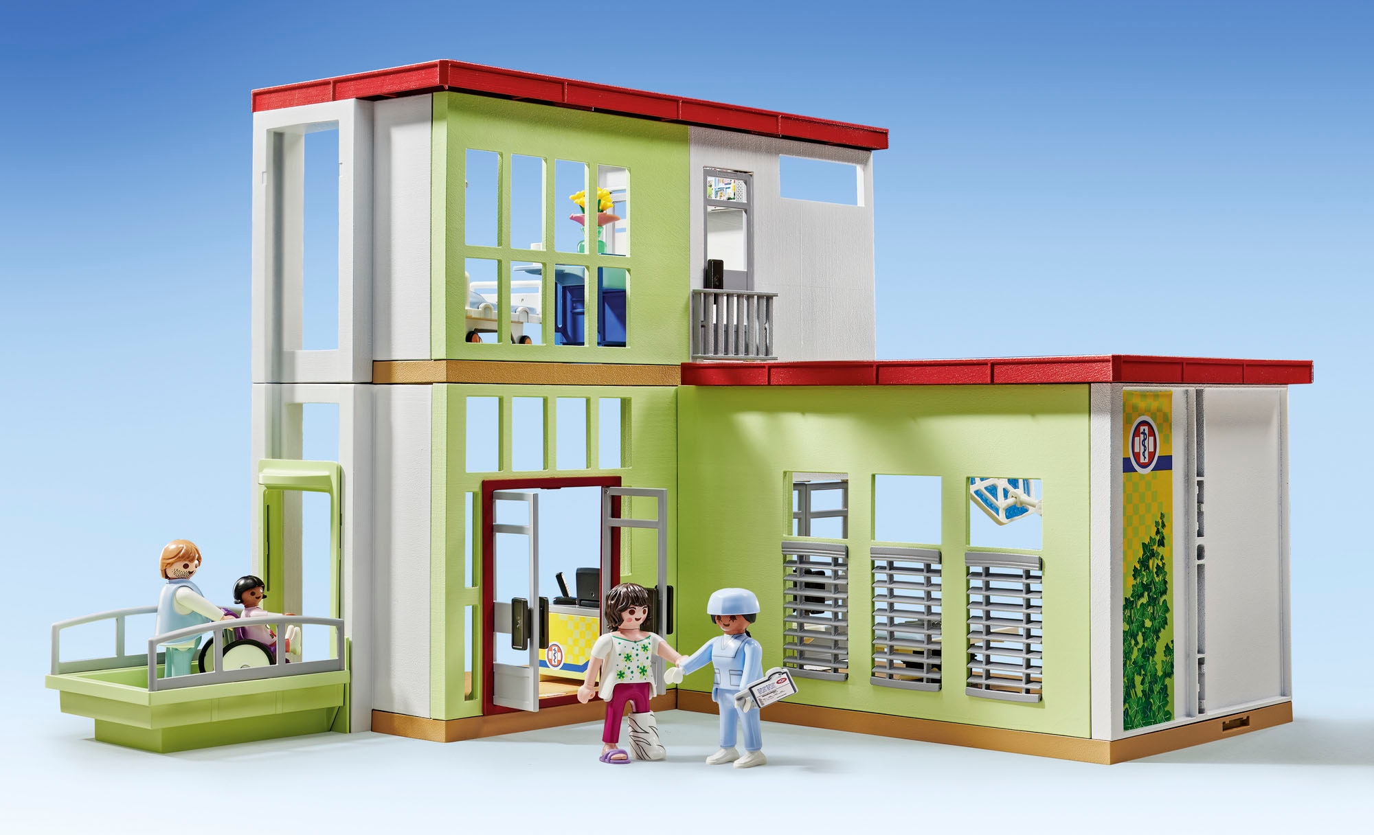 Playmobil® Jeu de construction »Modernes Krankenhaus (71615), Action Heroes« Made in Europe