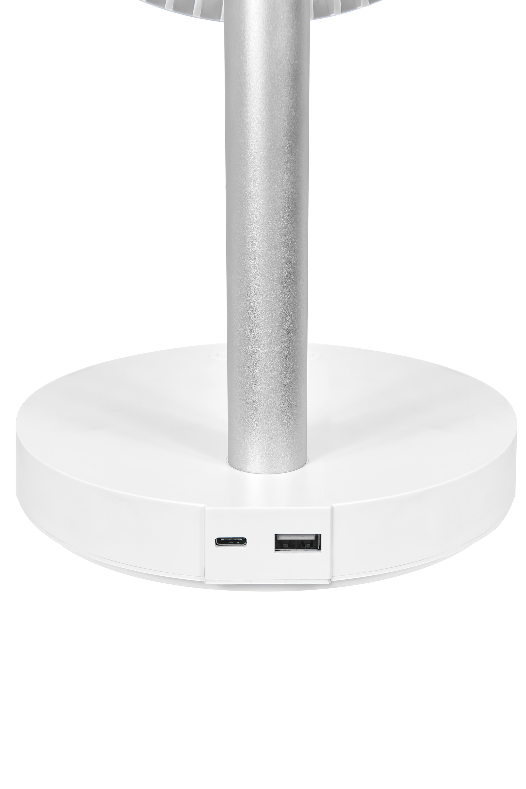 Gutfels Tischventilator »»VENTI 3020 R«« 20 cm Durchmesser bis zu 10 h Akkulaufzeit, Ø 20 cm, 4 Stufen, leise, modernes Design