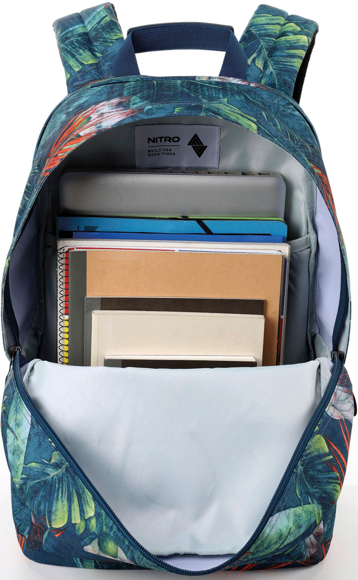 NITRO Sac à dos de loisirs »Urban Plus« Daypack, Streetpack im Retro-Look, Alltagsrucksack, Schulrucksack