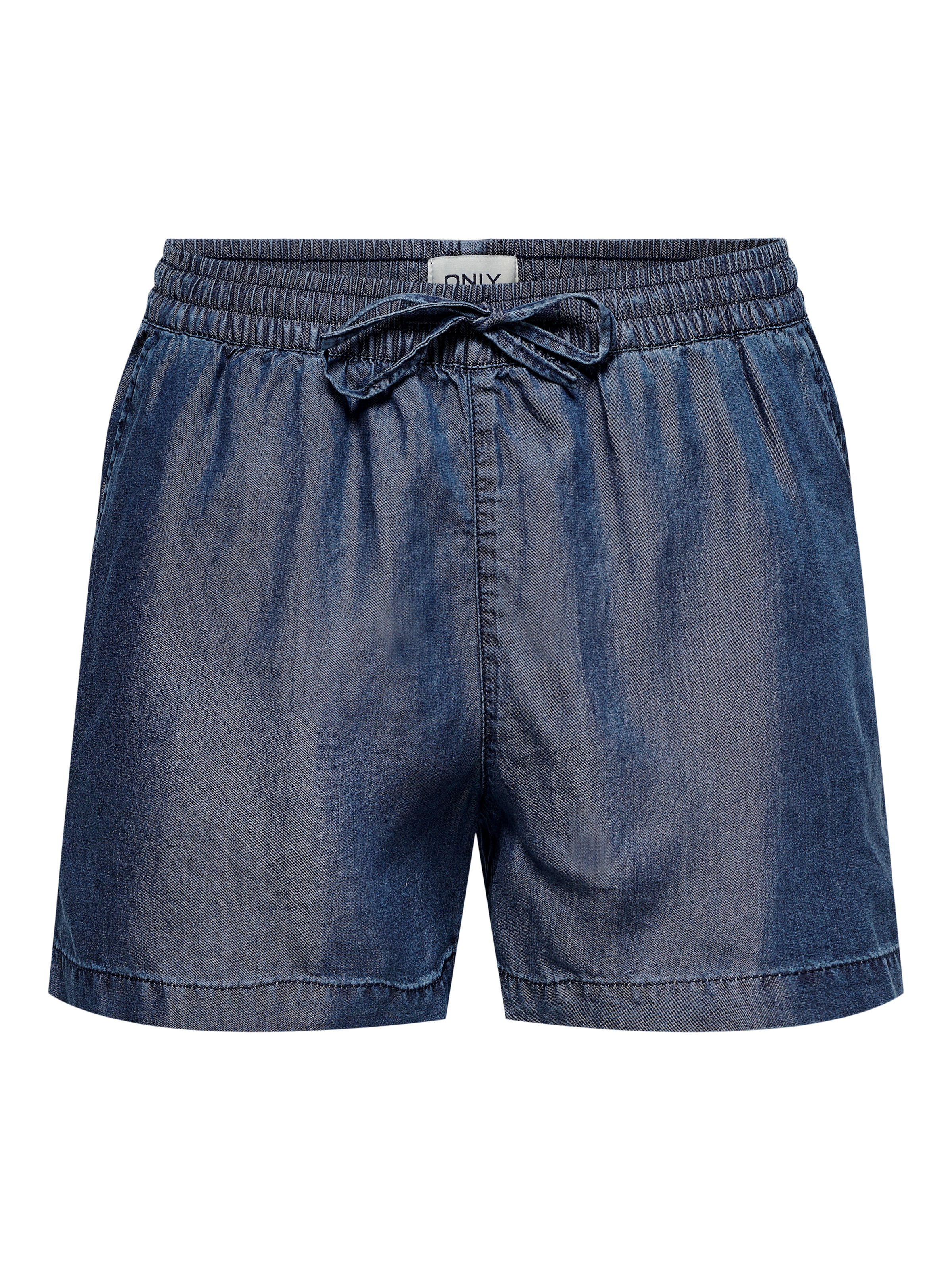 ONLY Short »ONLPEMA – Shorts mit elastischem Bund für lässigen Jeanslook«  lyocell, coupe décontractée