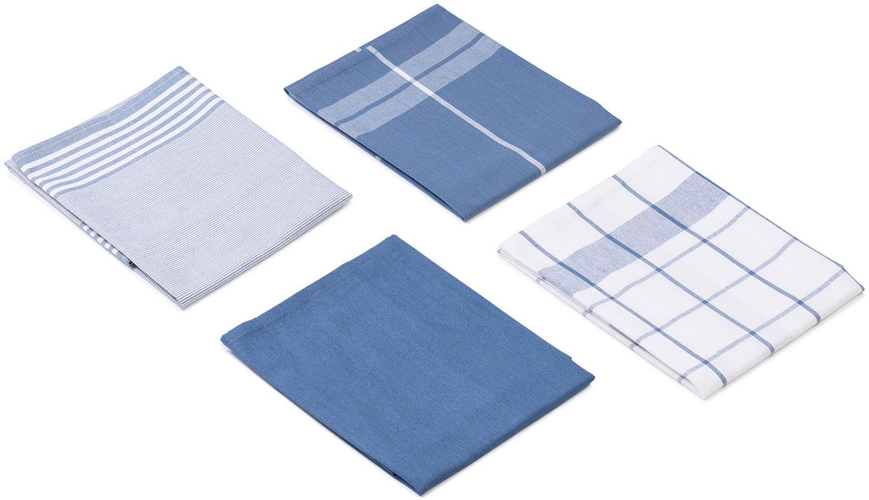 Gözze Geschirrtuch »Geschirrtücher, Des. 60057« kariert, gestreift und unifarben