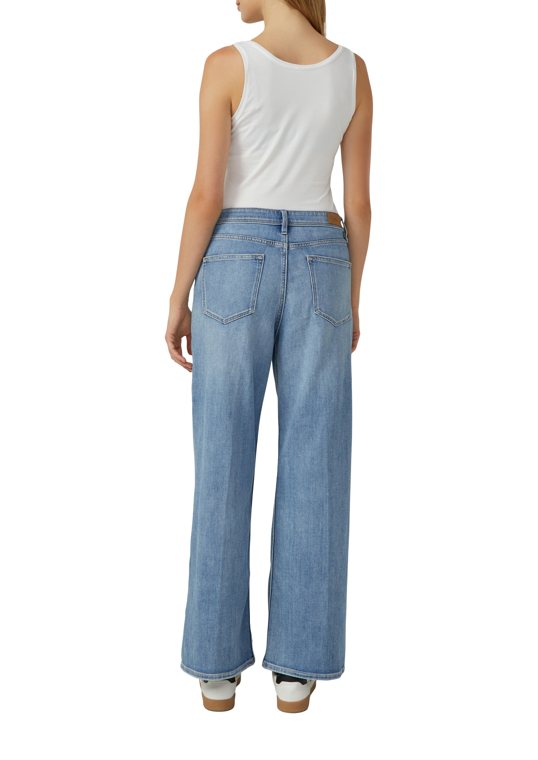s.Oliver Tanktop 2 Stk. 2-er Pack, Sommertop, mit Stretch
