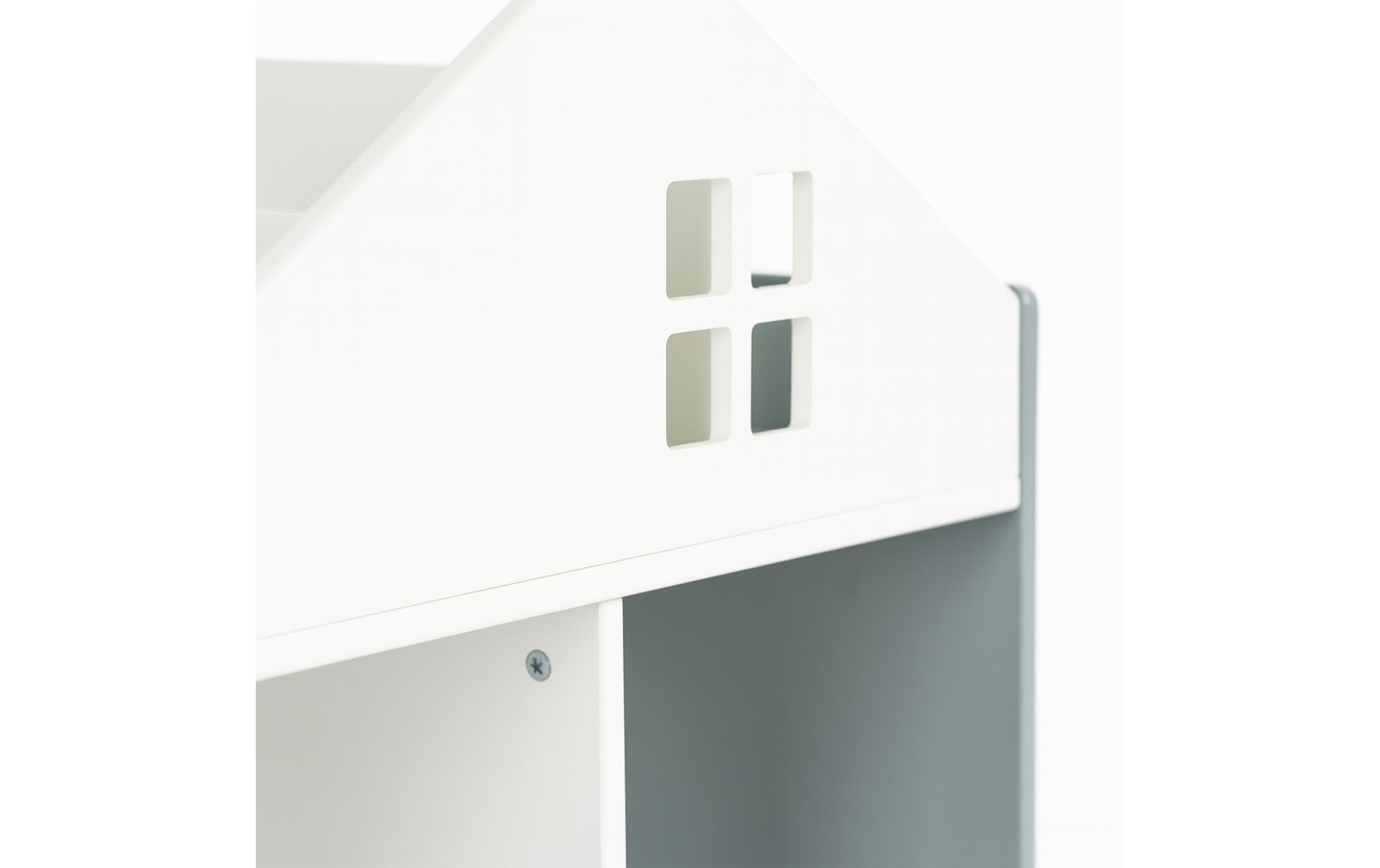 relaxdays Étagère pour enfants »Häuschen«