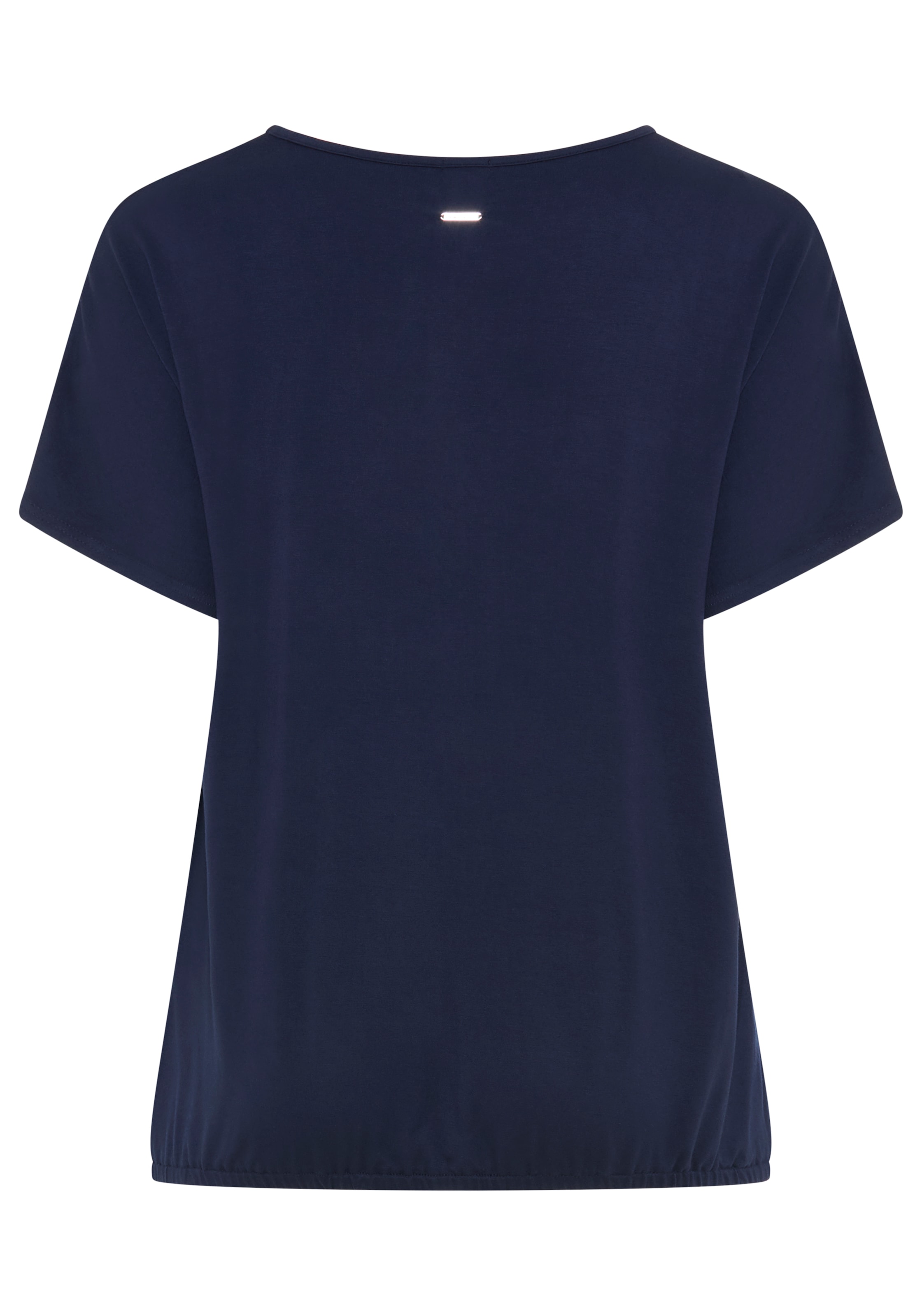 Laura Scott CURVE T-Shirt figurumspielende Passform, mit Rundhalsausschnitt