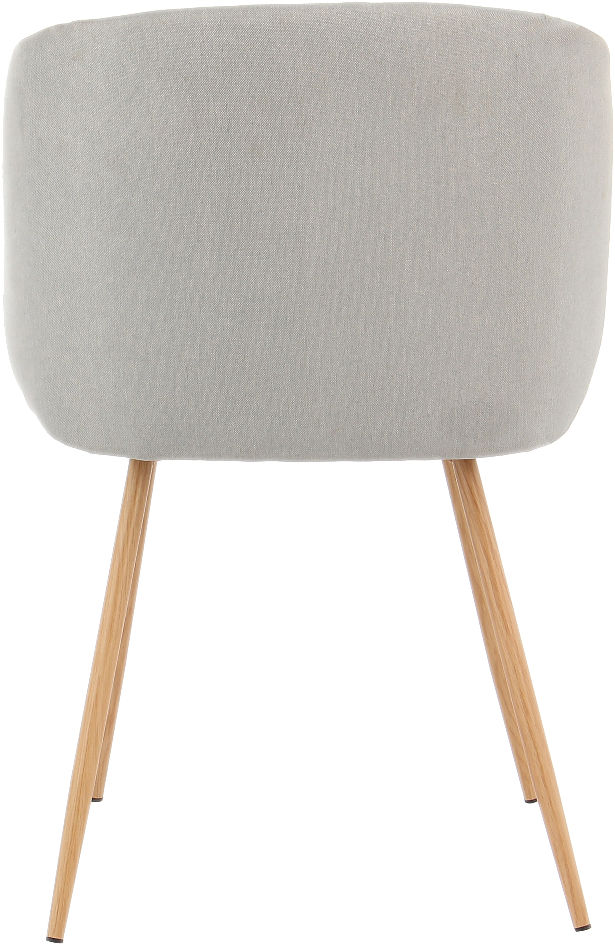 Kayoom Chaise rembourrée »Stuhl Celina 110 2er-Set Grau,samtweicher Bezug in moderner Farbgebung« (Set) 2 cuissamtweicher Bezug, bequem, zeitlos, Hingucker in jedem Wohnbereich