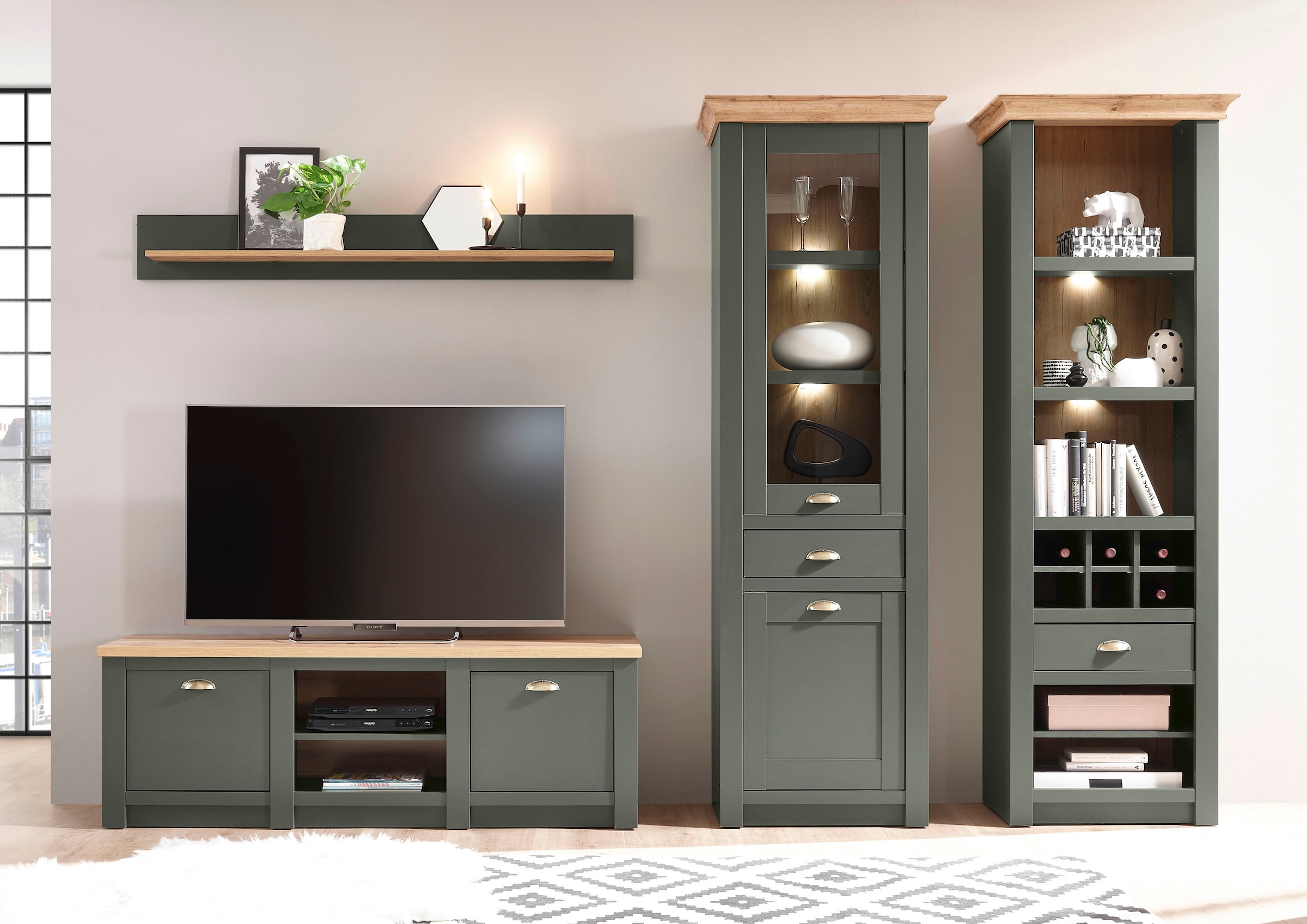 Home affaire Lowboard »Cambridge« Breite ca. 152 cm