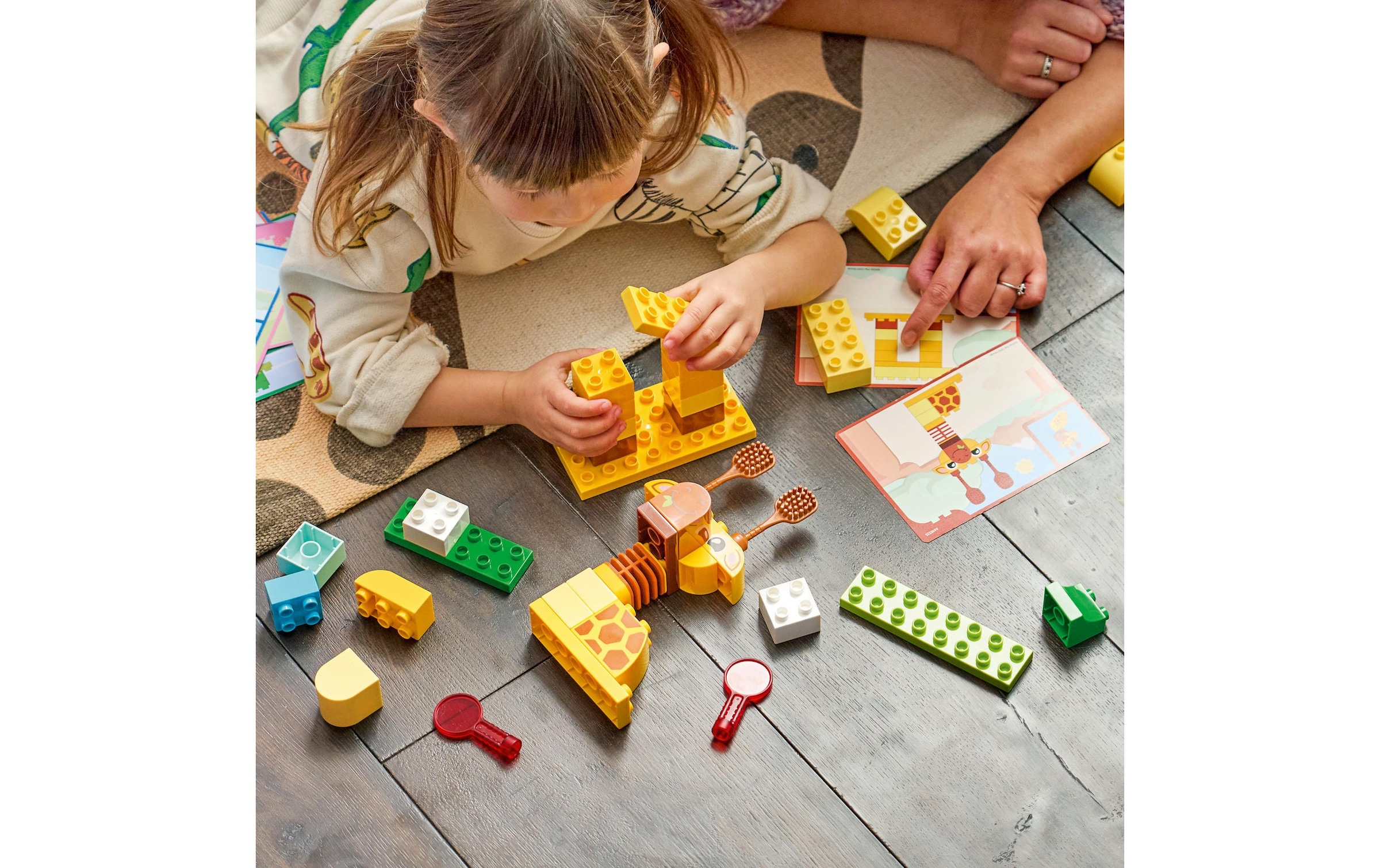 LEGO® Pions de construction »Wir Bauen Tiere (10472), LEGO DUPLO Town« fabriqué en Europe