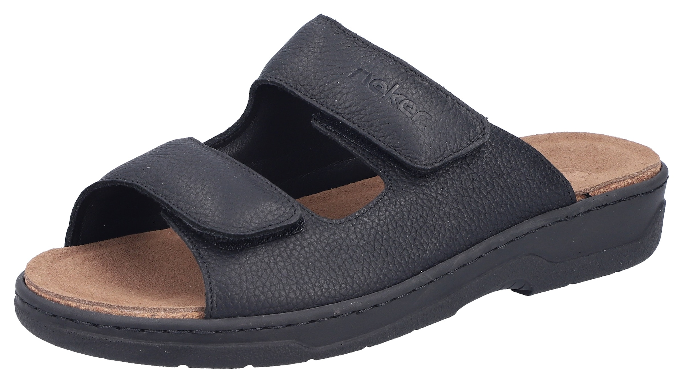 Rieker Pantolette  chaussure d'été, chausson avec fermetures velcro