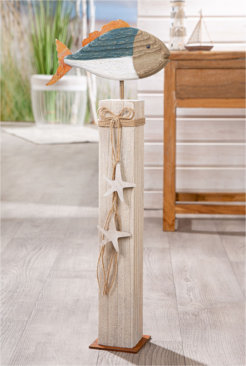 GILDE Sculpture »Dekoobjekt Fisch Neon«