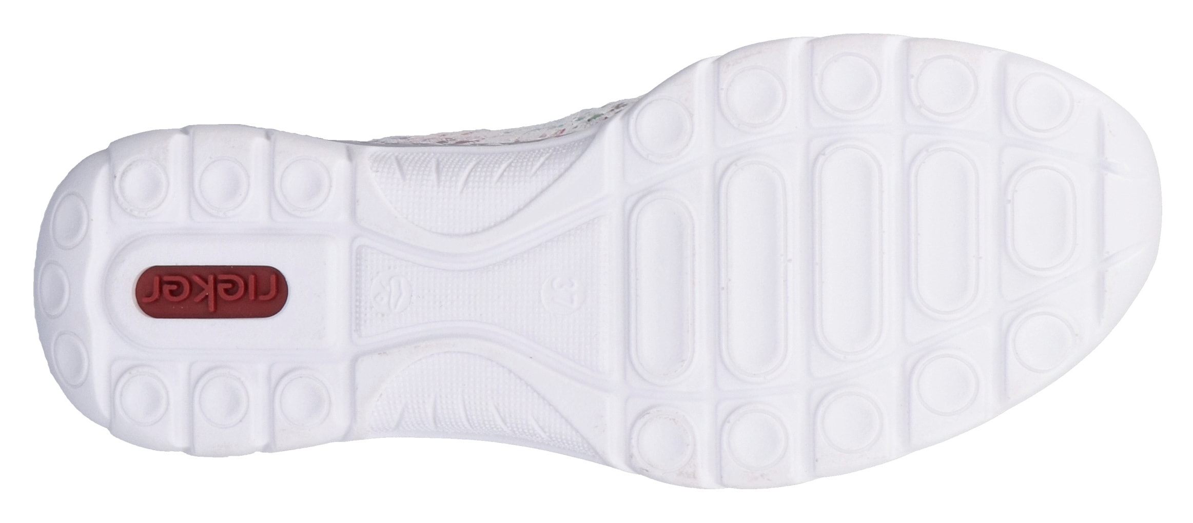 Rieker Slip-On Sneaker  Schlupfschuh, Freizeitsneaker, Halbschuh mit MemoSoft-Ausstattung