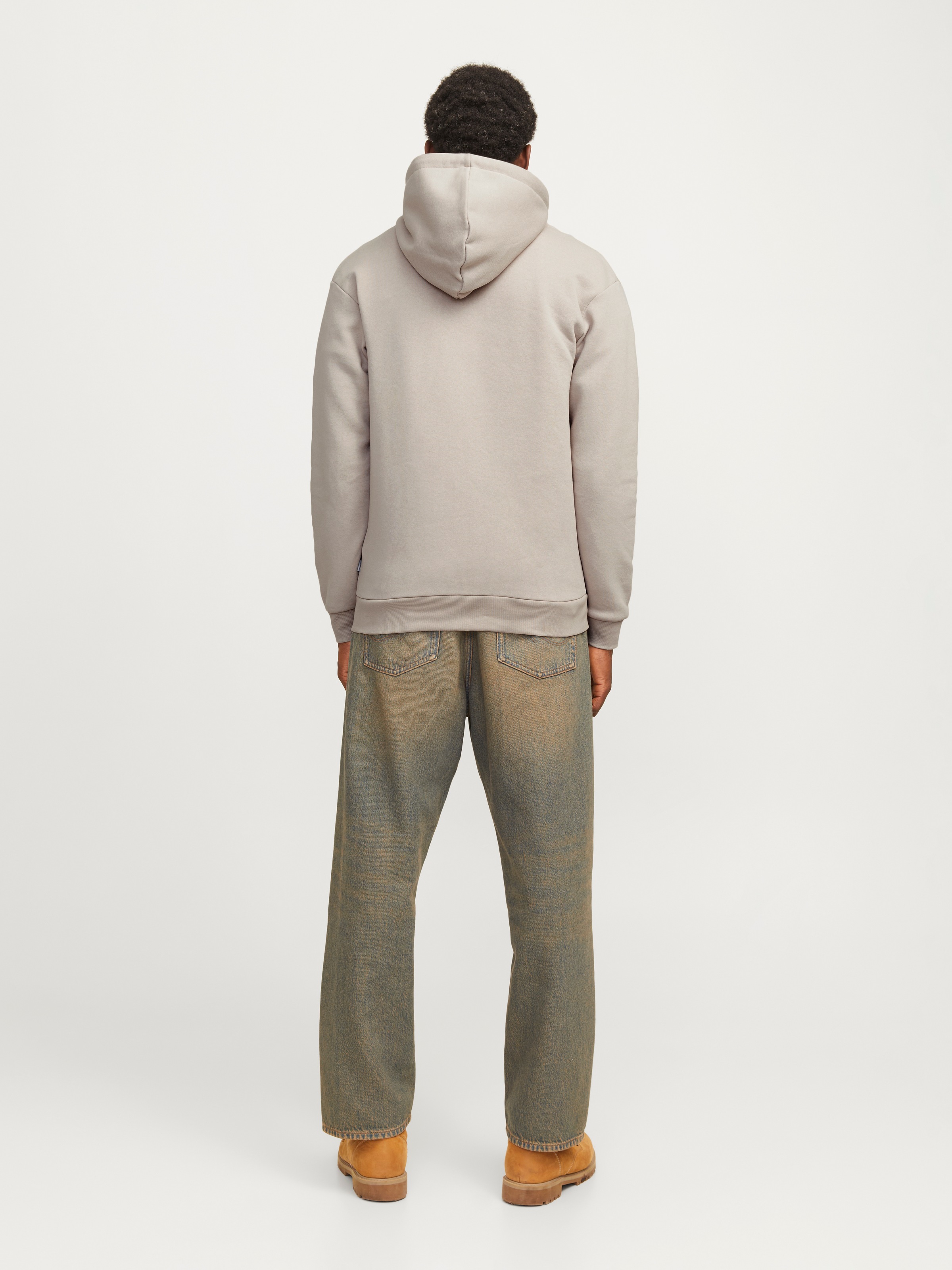 Jack & Jones Kapuzensweatjacke »JJEBRADLEY mit Kapuze, ideal für kalte Jahreszeit« Materialmix, relaxed fit
