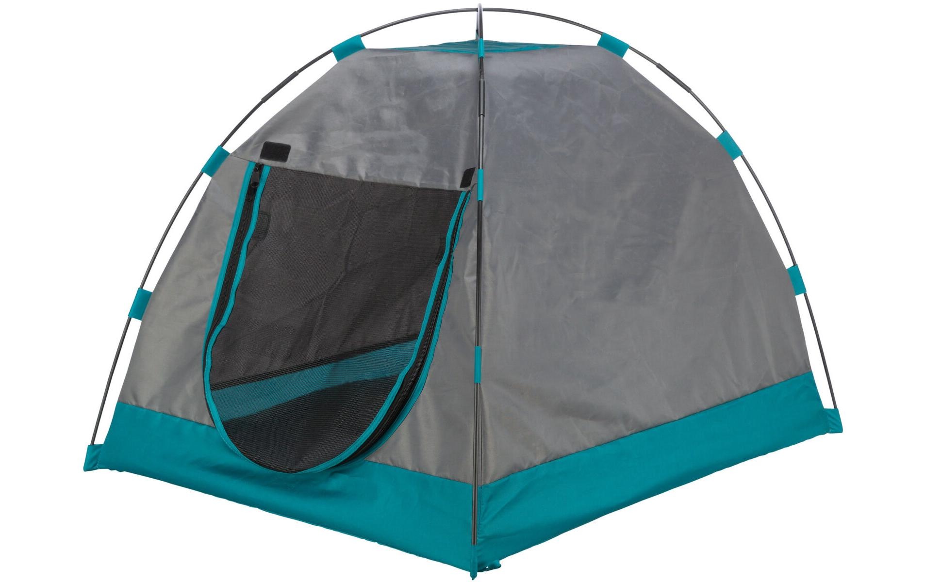 TRIXIE Tierhaus »für Hunde 80 × 63 × 65 cm Dunkelgrau/Petrol«