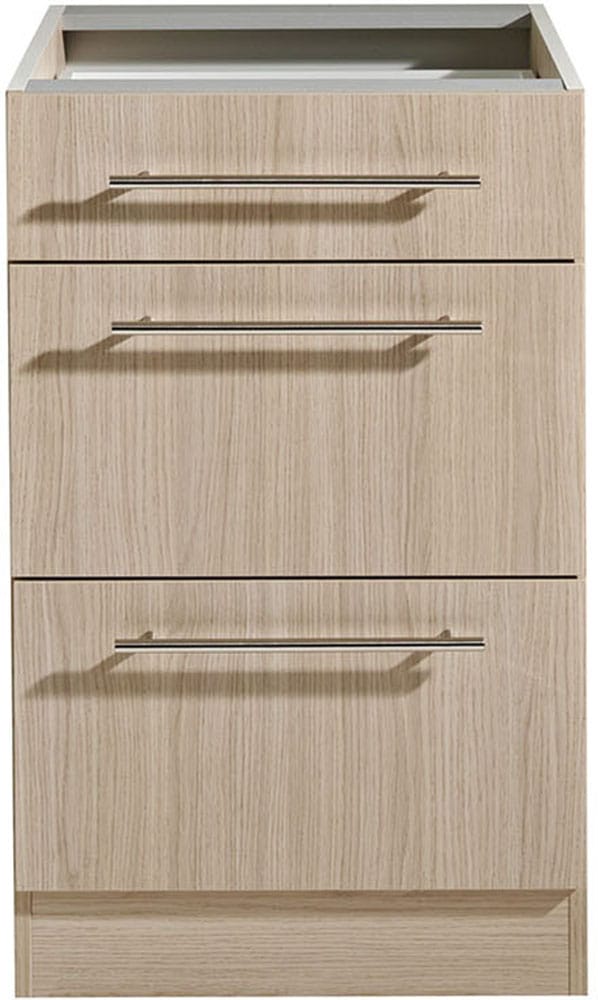 wiho Küchen Armoire basse »Filo« 50 cm breit, mit 2 grossen Auszügen ohne Arbeitsplatte