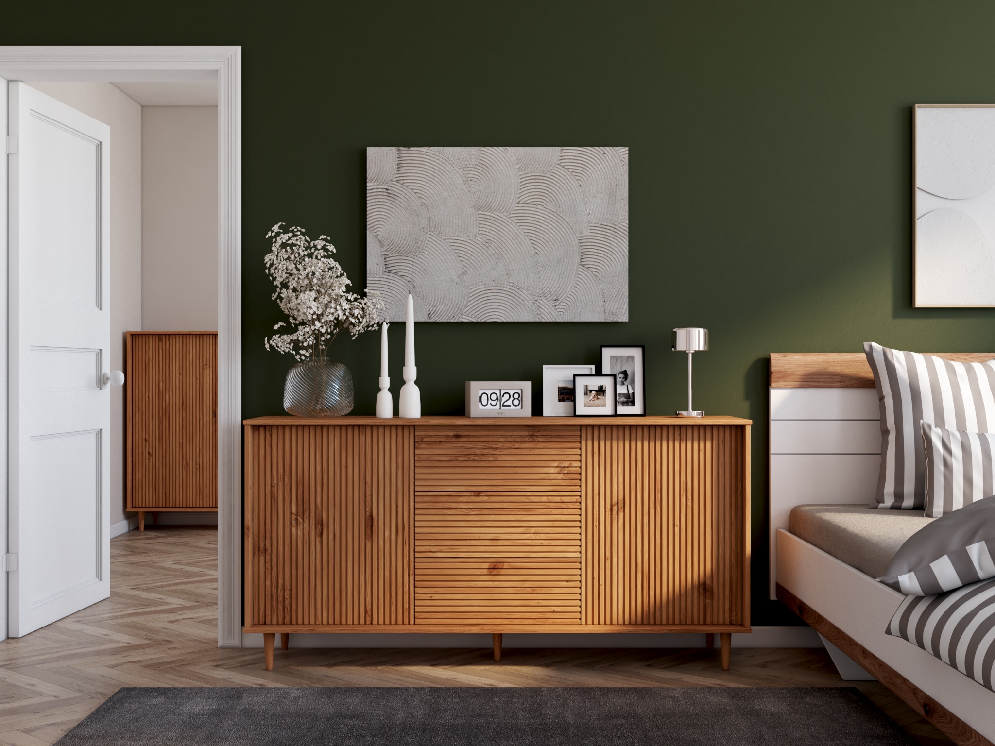 GOODproduct Linge de lit réversible »Greta« 2 tlg. Bettwäsche mit Streifen in verschiedenen Qualitäten, ab 135x200 cm