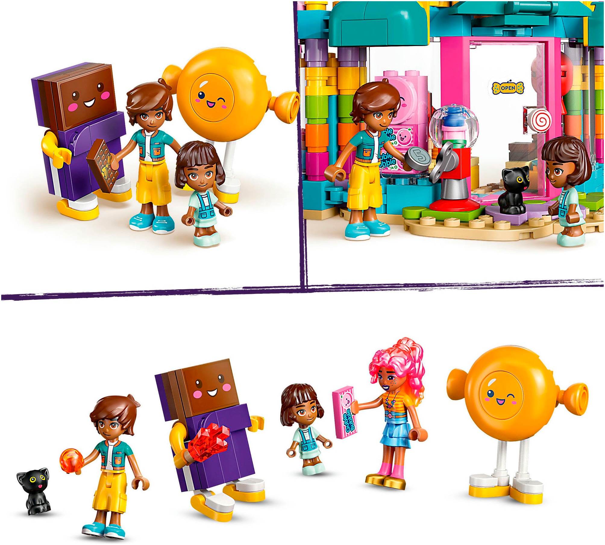 LEGO® Pions de construction »Heartlake City Süsswarenladen (42649), LEGO Friends« Made in Europe