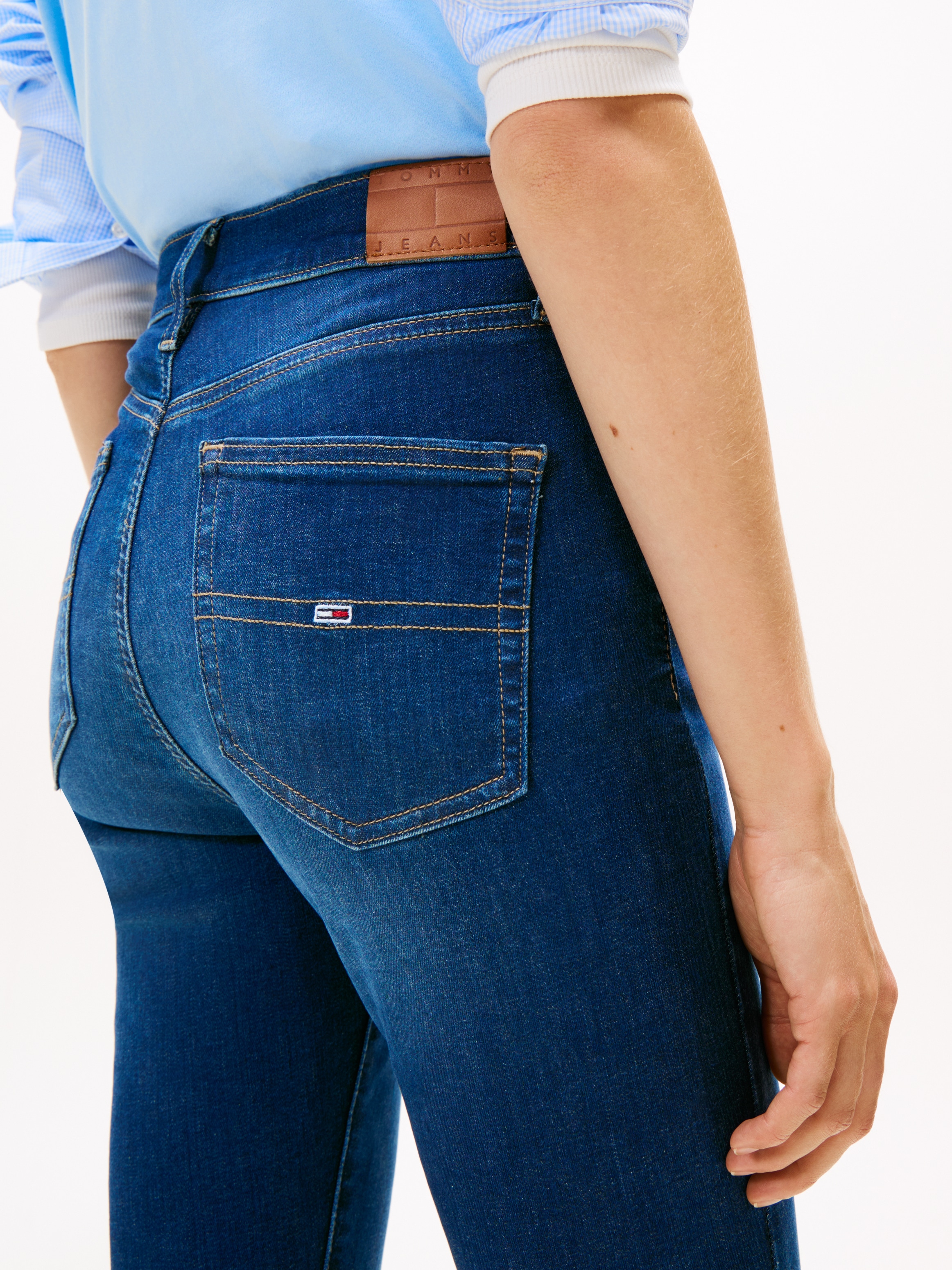 Tommy Jeans Jeans skinny »Sylvia High Rise Skinny« avec badge logo