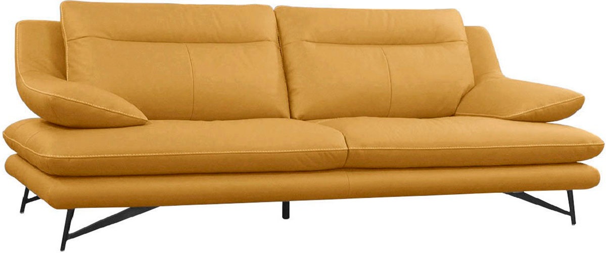 CALIA ITALIA Ensemble rembourré »Cezanne, italienisches Design trifft erstklassigen Sitzkomfort, Leder«