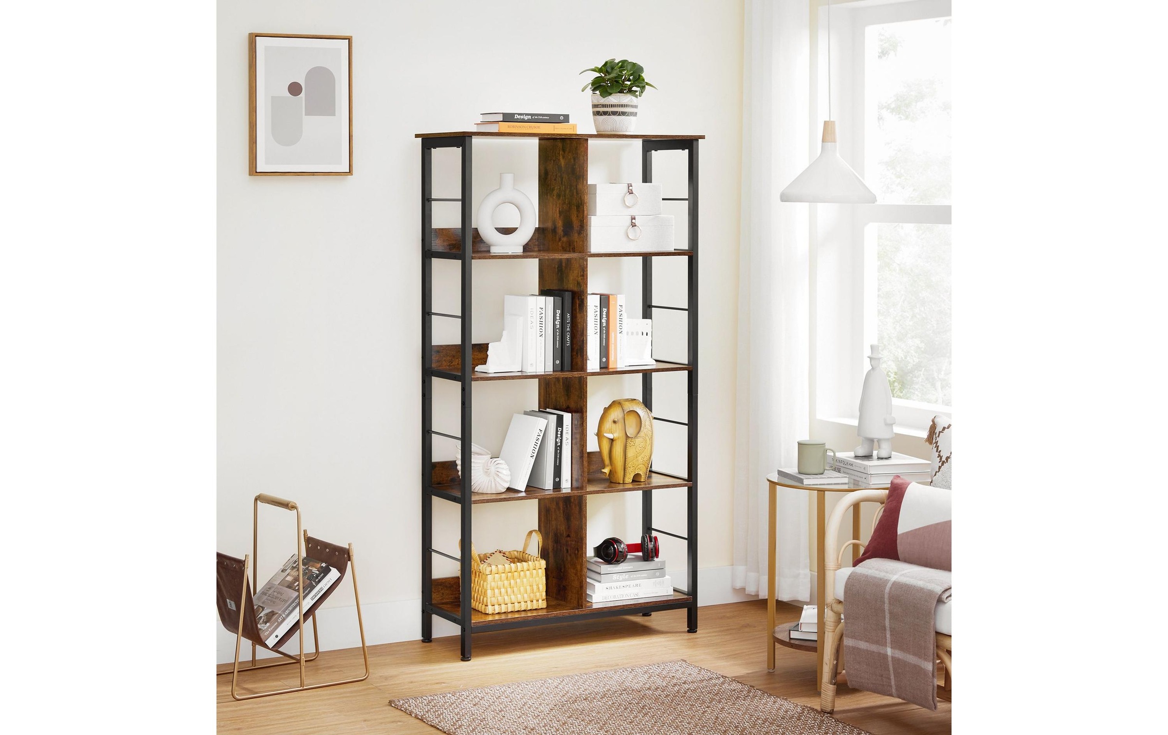 VASAGLE Bücherregal »mit 8 Fächern«