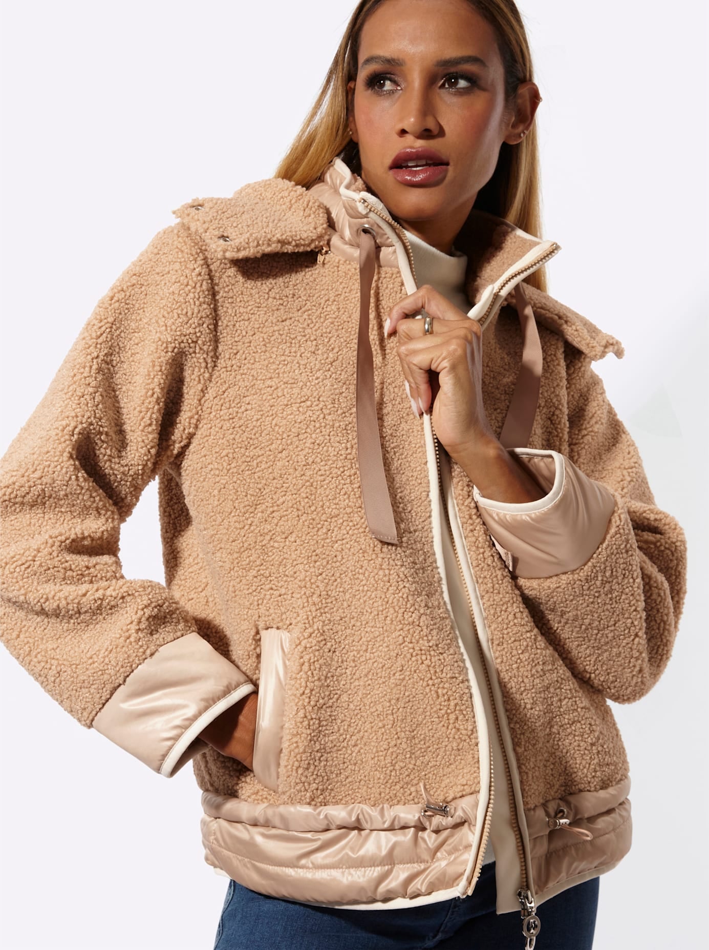 creation L Fleecejacke