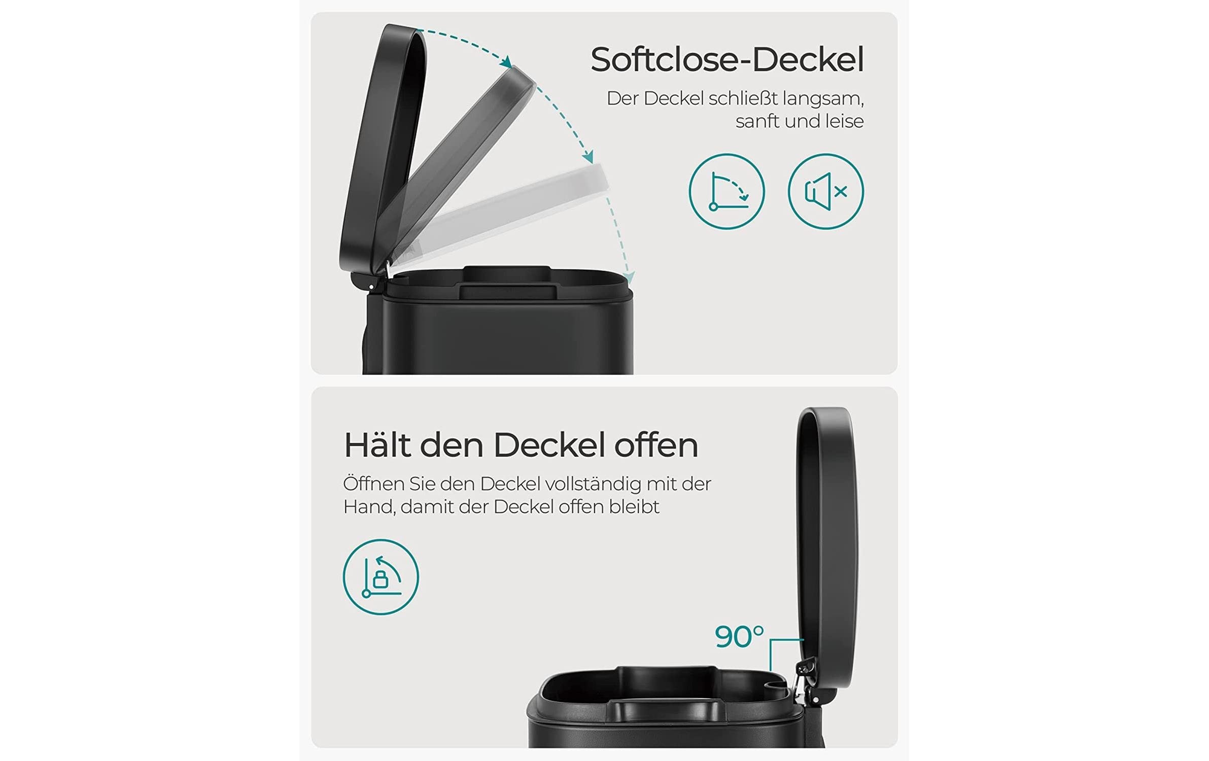 SONGMICS Mülleimer »30 l« 1 Behälter