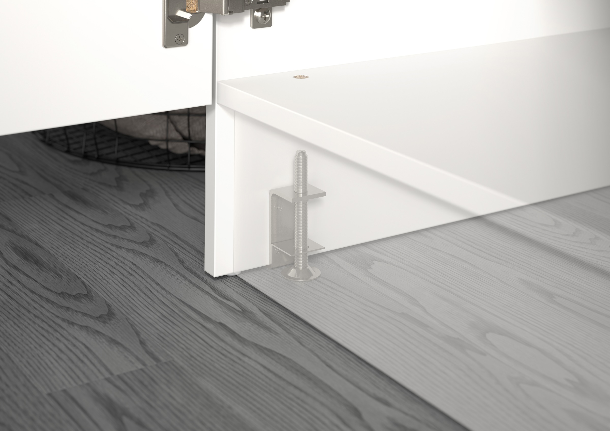 welltime Ensemble de meubles de salle de bain »FALAS, TOPSELLER!, 3-teilig, Hauswirtschaftsraum Set, Breite 176 cm« 1x Wäsche-, 1x Waschmaschinenumbau-, 1x Mehrzweckschrank, 