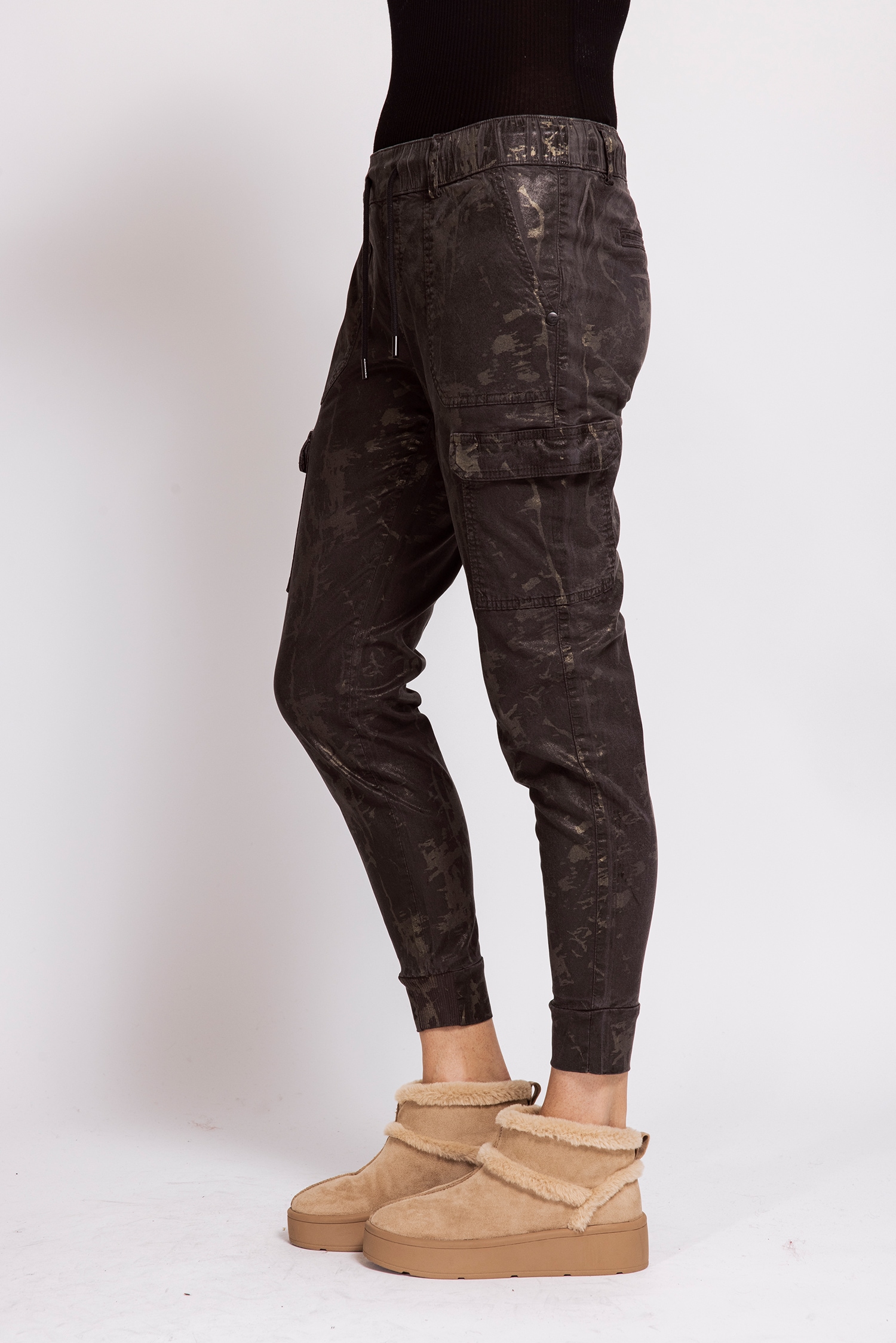 Zhrill 1100000002199 »ZHDAISEY«  coupe slim fit, pour un look décontracté, avec ceinture élastique et cordon de serrage