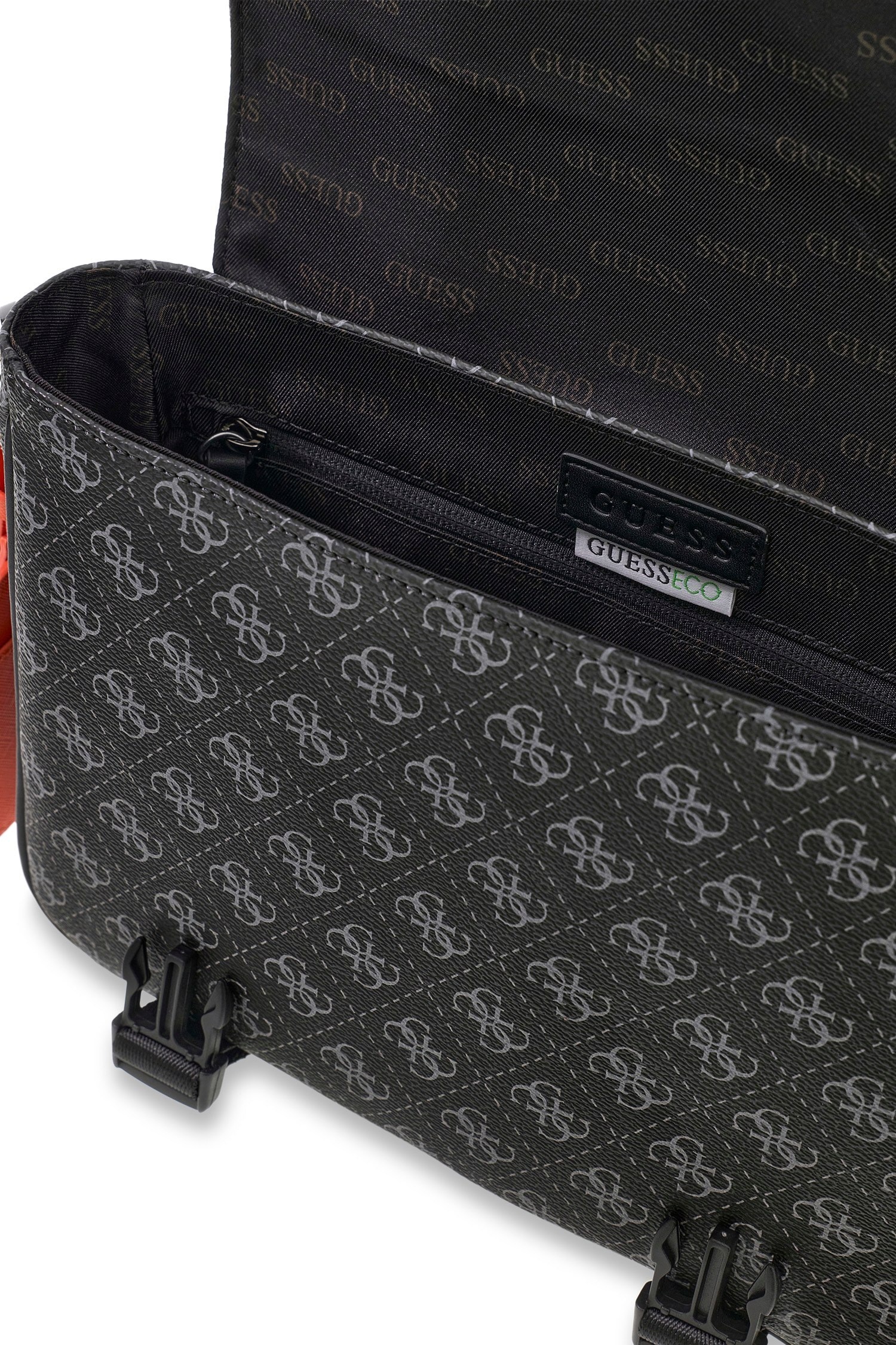Guess Sac de messager »MILANO MESSENGER« sac d'affaires, sac de travail, sac ordinateur avec rabat