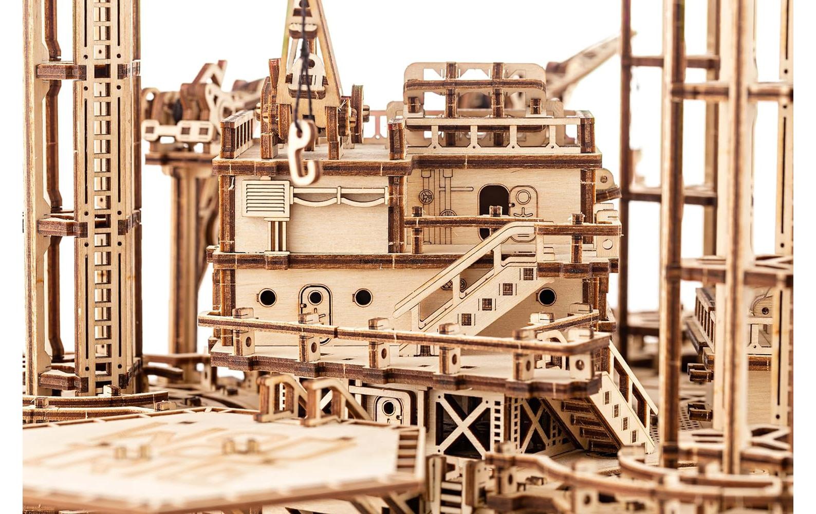   Spielbausteine »WoodTrick Ölbohrinsel«