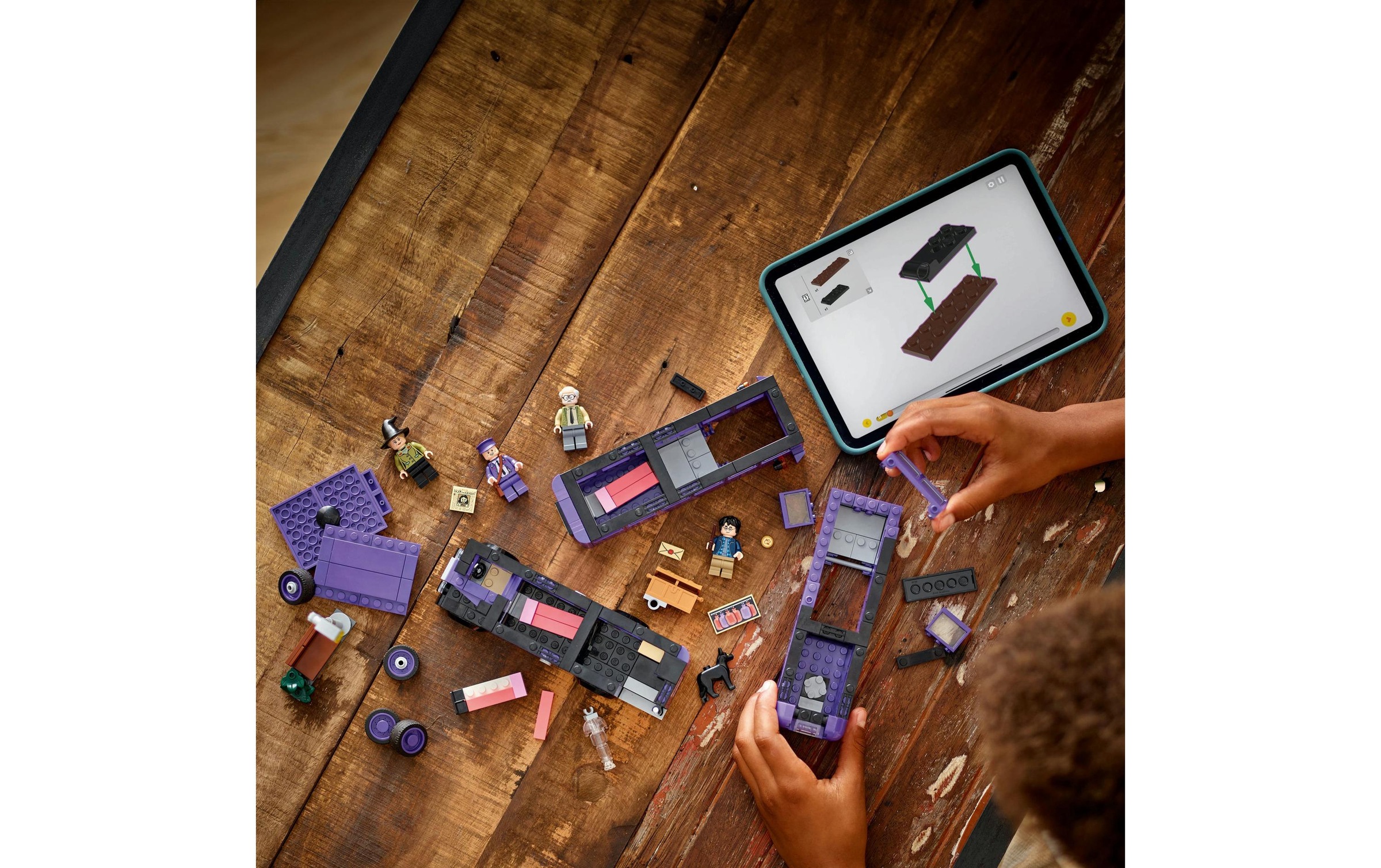 LEGO® Spielbausteine »Harry Potter Abenteuer mit dem Fahrenden Ritter 76446«
