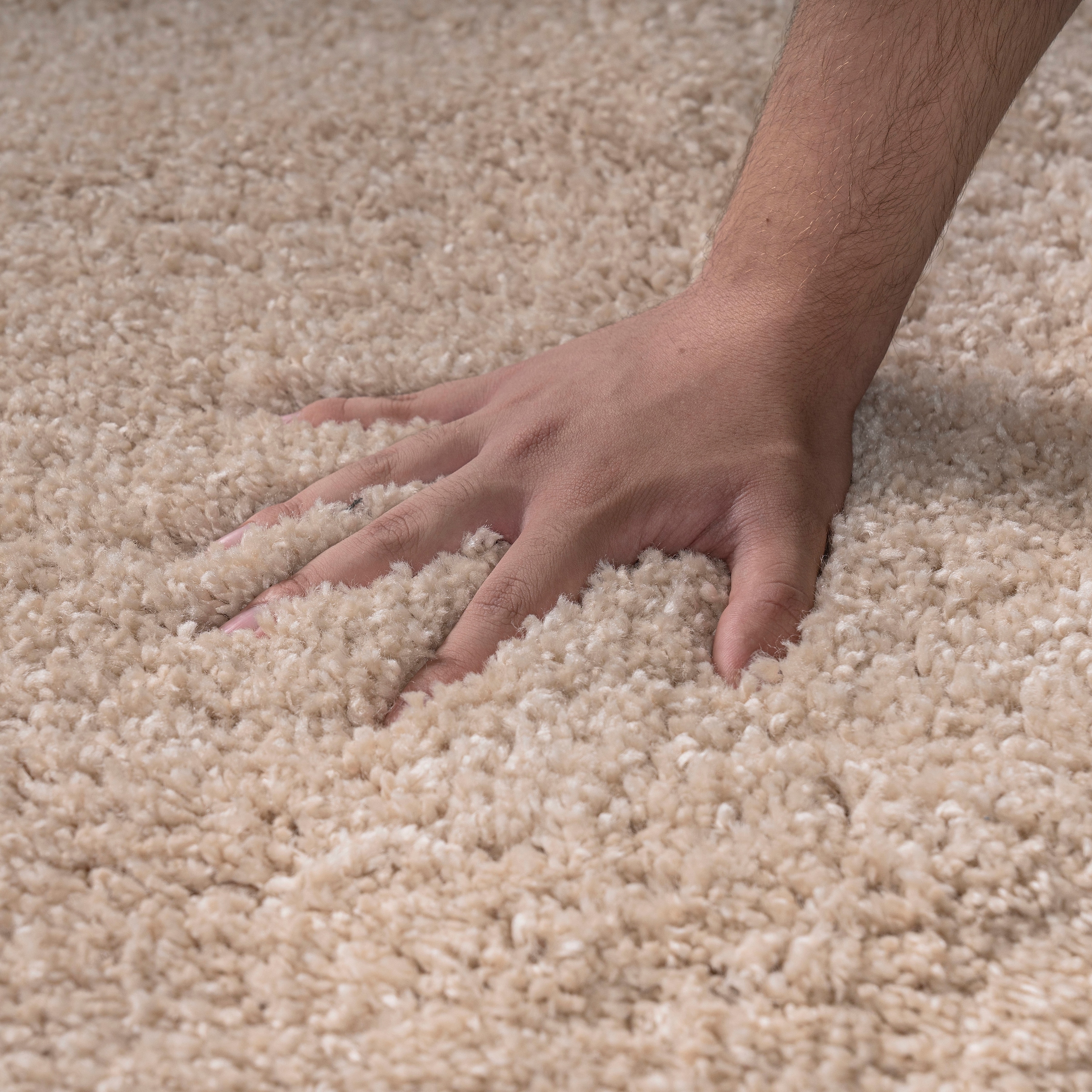 Bruno Banani Hochflor-Teppich »Shaggy Soft« rechteckig 30 mm Höhe gewebt, Uni Farben, besonders weich und kuschelig, Kundenliebling