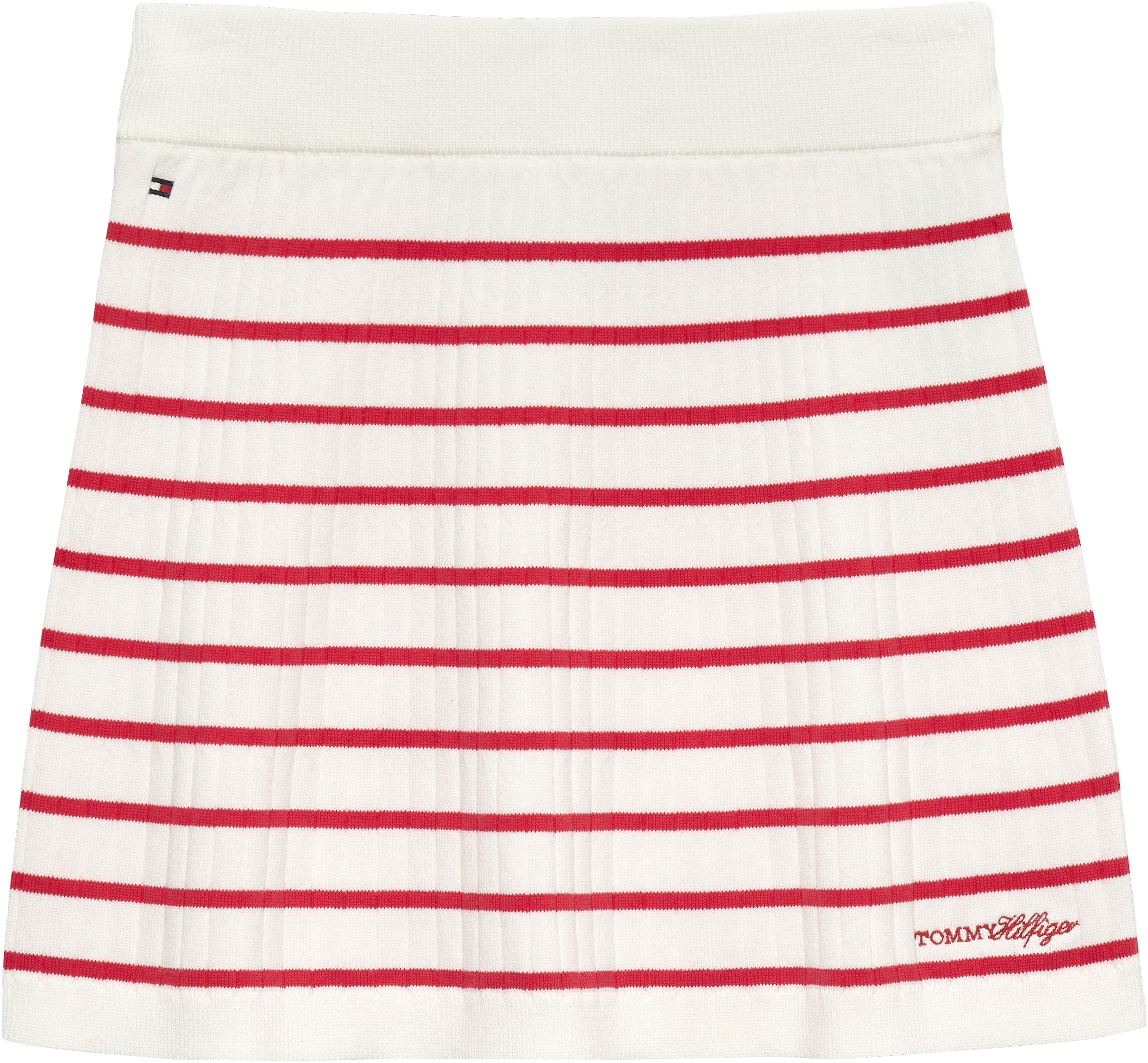 Tommy Hilfiger Jupe en sweat »SWEATER RIB SKIRT« enfants jusqu’à 16 ans, coupe regular fit