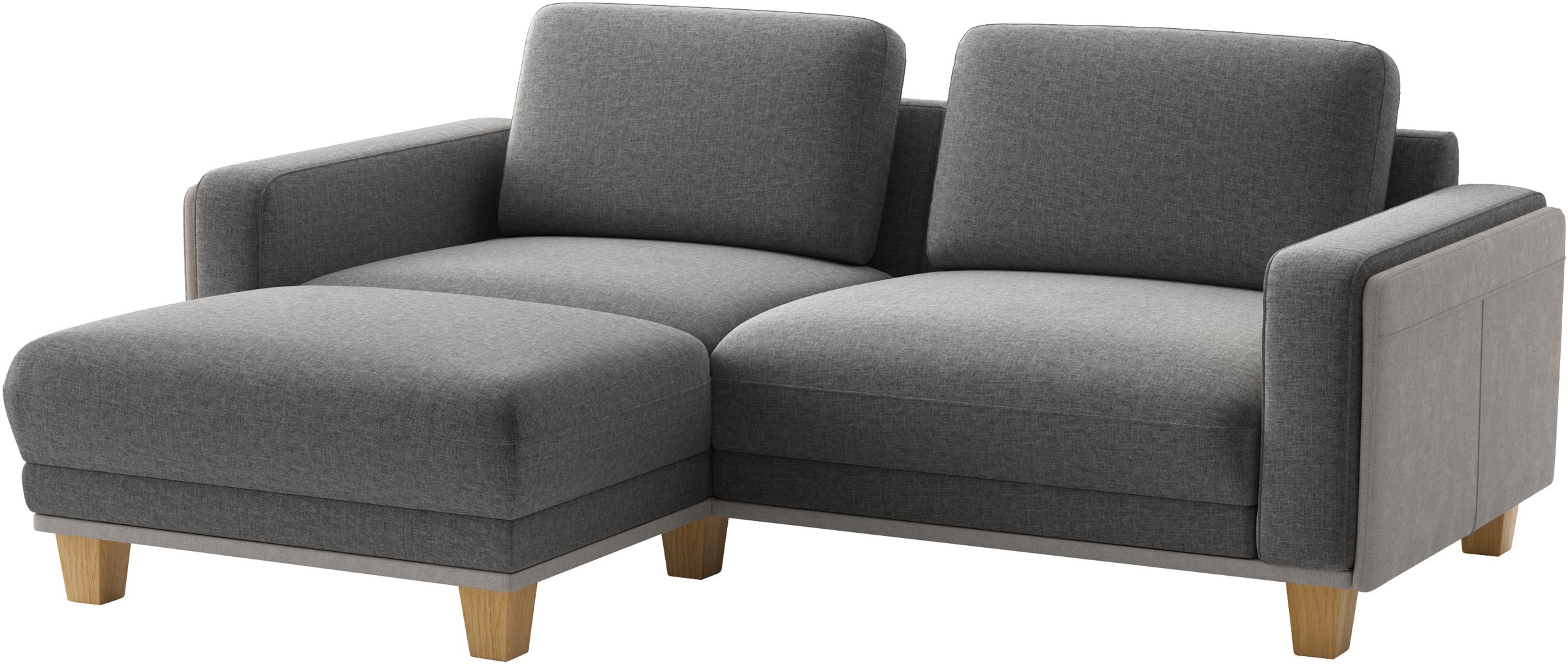 sit&more Ecksofa »Concept« Modernes Sofa in drei Fussfarben zur Auswahl