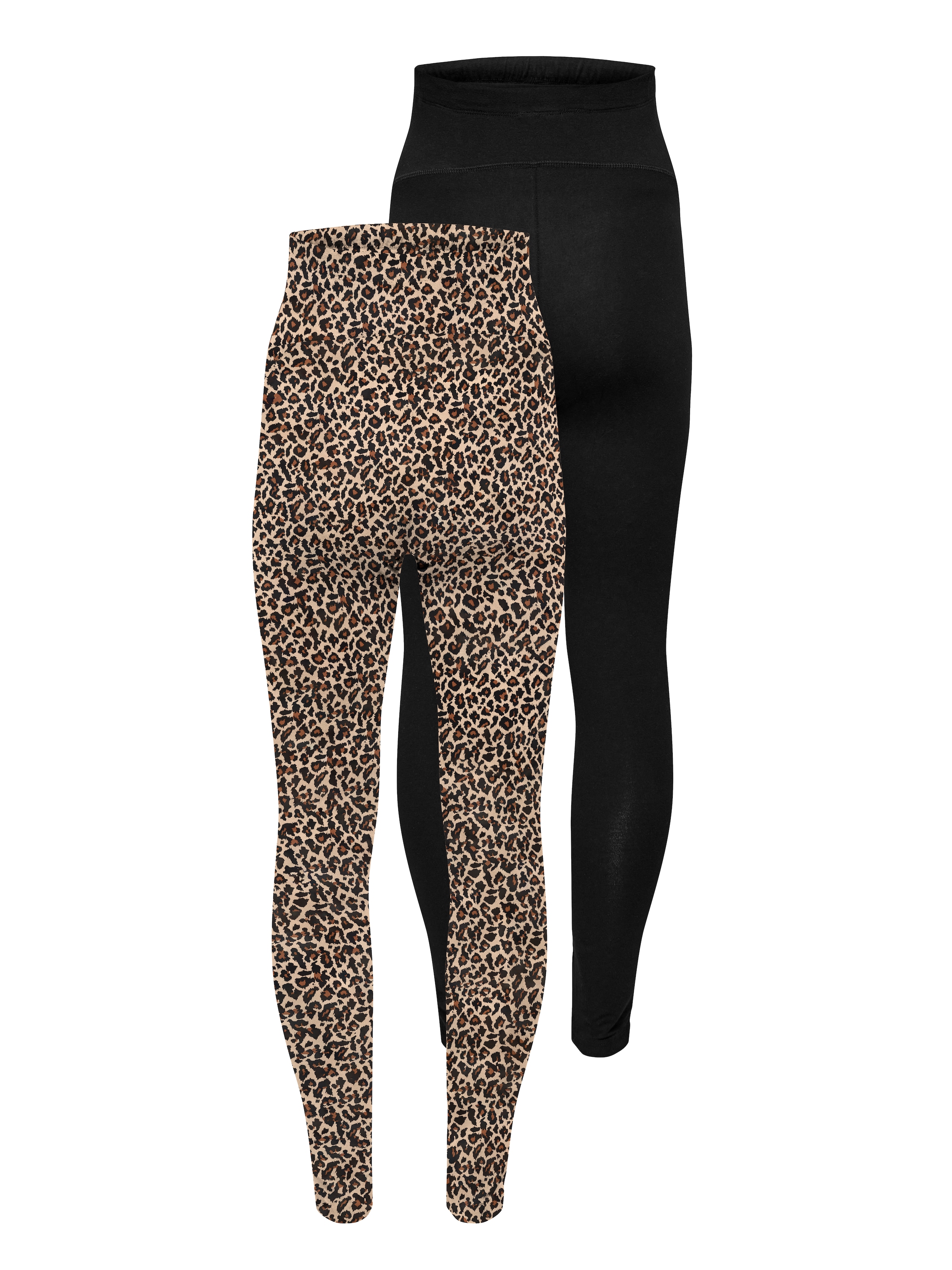 ONLY MATERNITY Leggings de maternité »OLMLOVELY NEW LEGGING 2PCK AOP JRS NOOS«