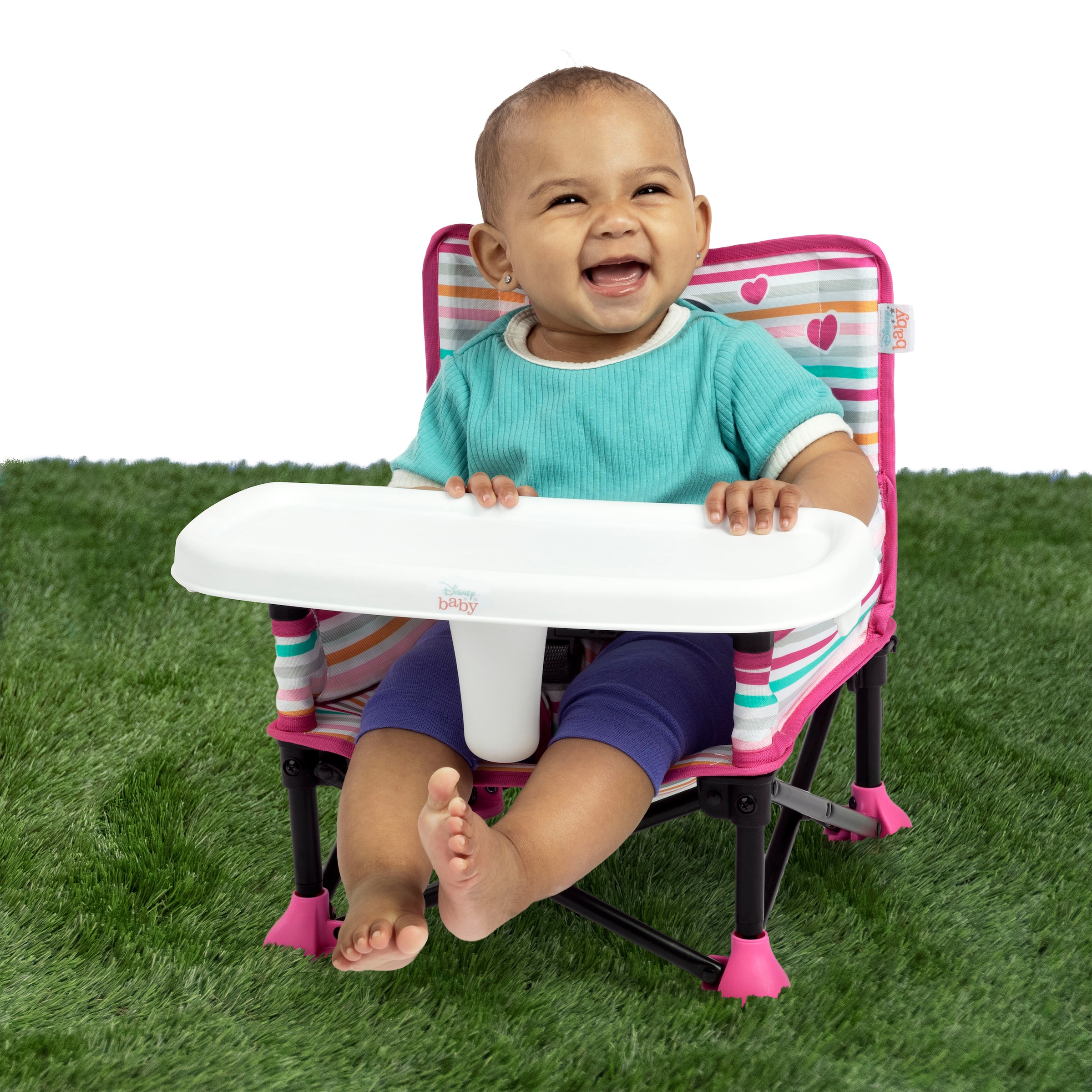 Bright Starts Siège de table »MINNIE MOUSE Pop ‘N Sit™ Portable Booster Seat«
