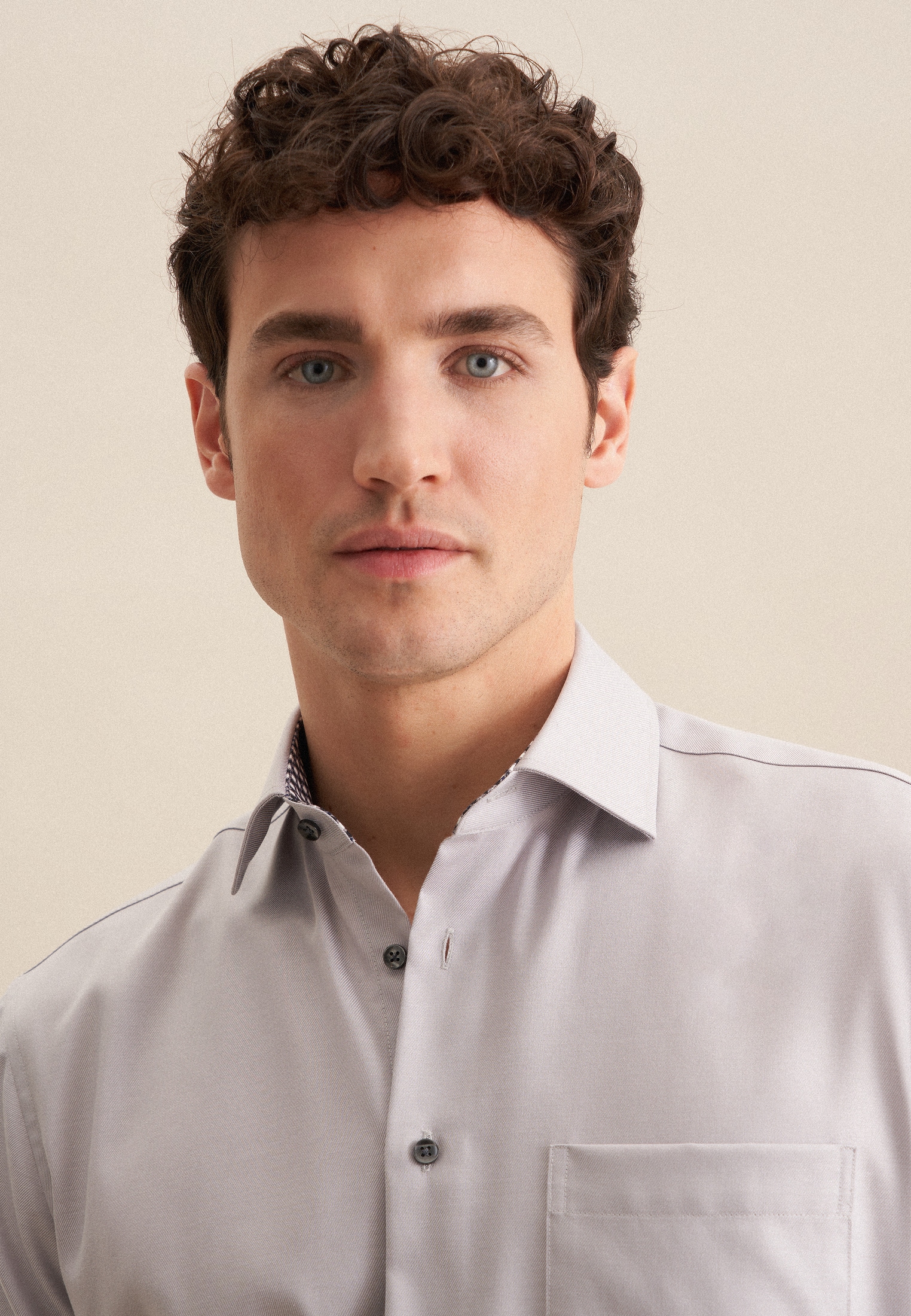 seidensticker Businesshemd »Regular« Regular 1/2 Kentkragen Uni