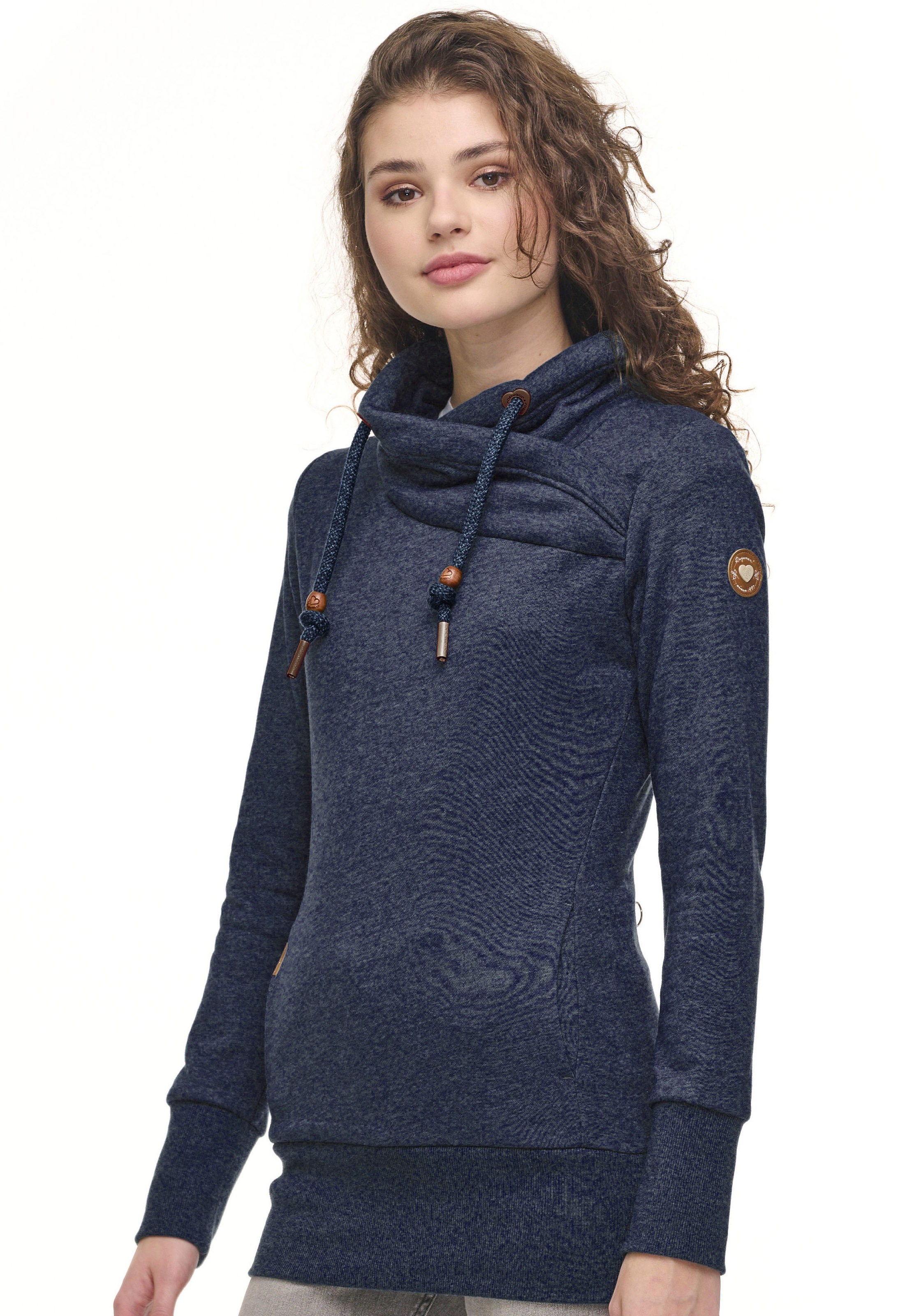 Ragwear Pull »NESKA O«, mit asymetrischem Schalkragen
