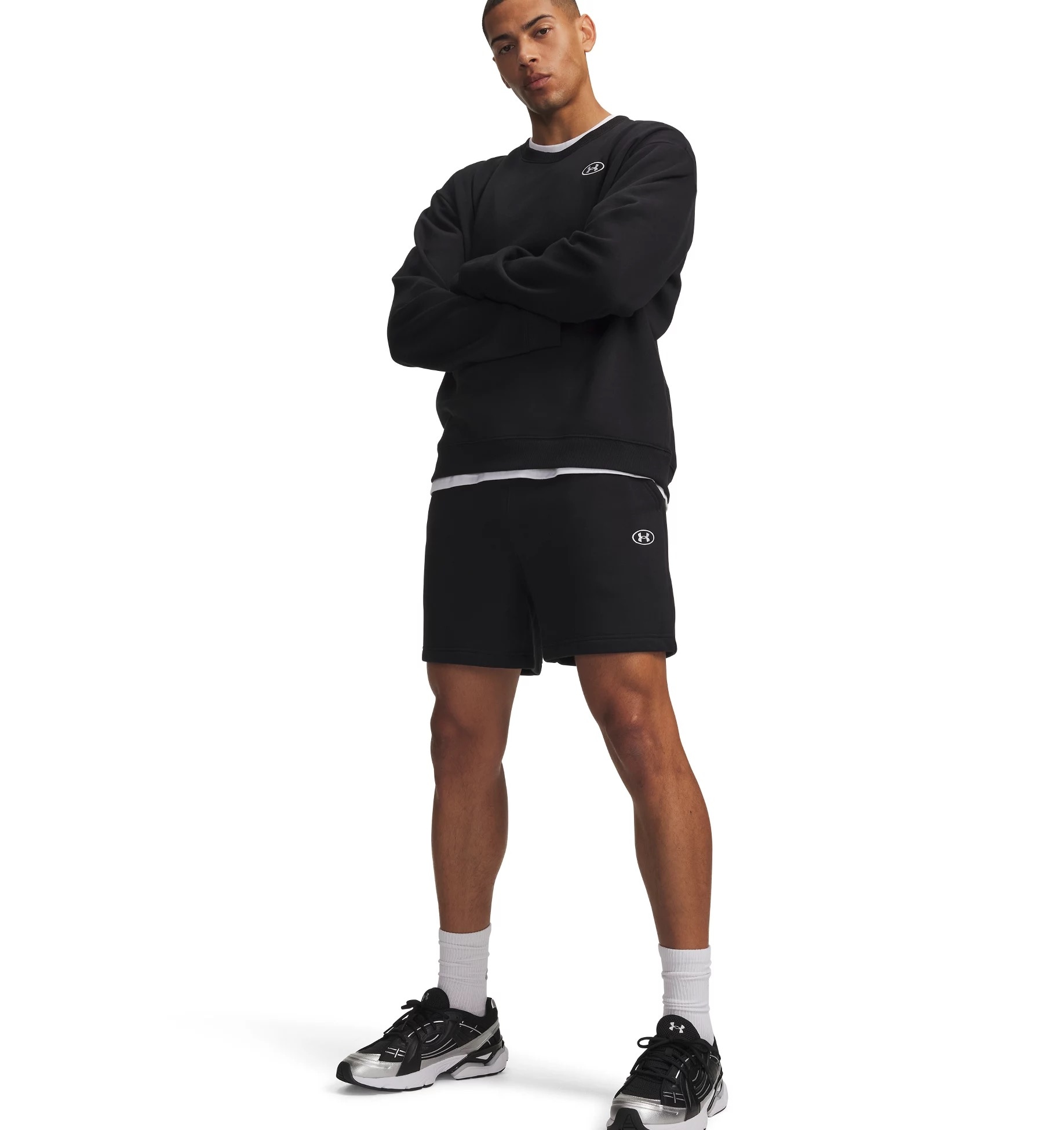 Under Armour® Sweatshorts »UA RIVAL FLC SHORTS«  en coton et polyester, disponible en tailles S à XXXL