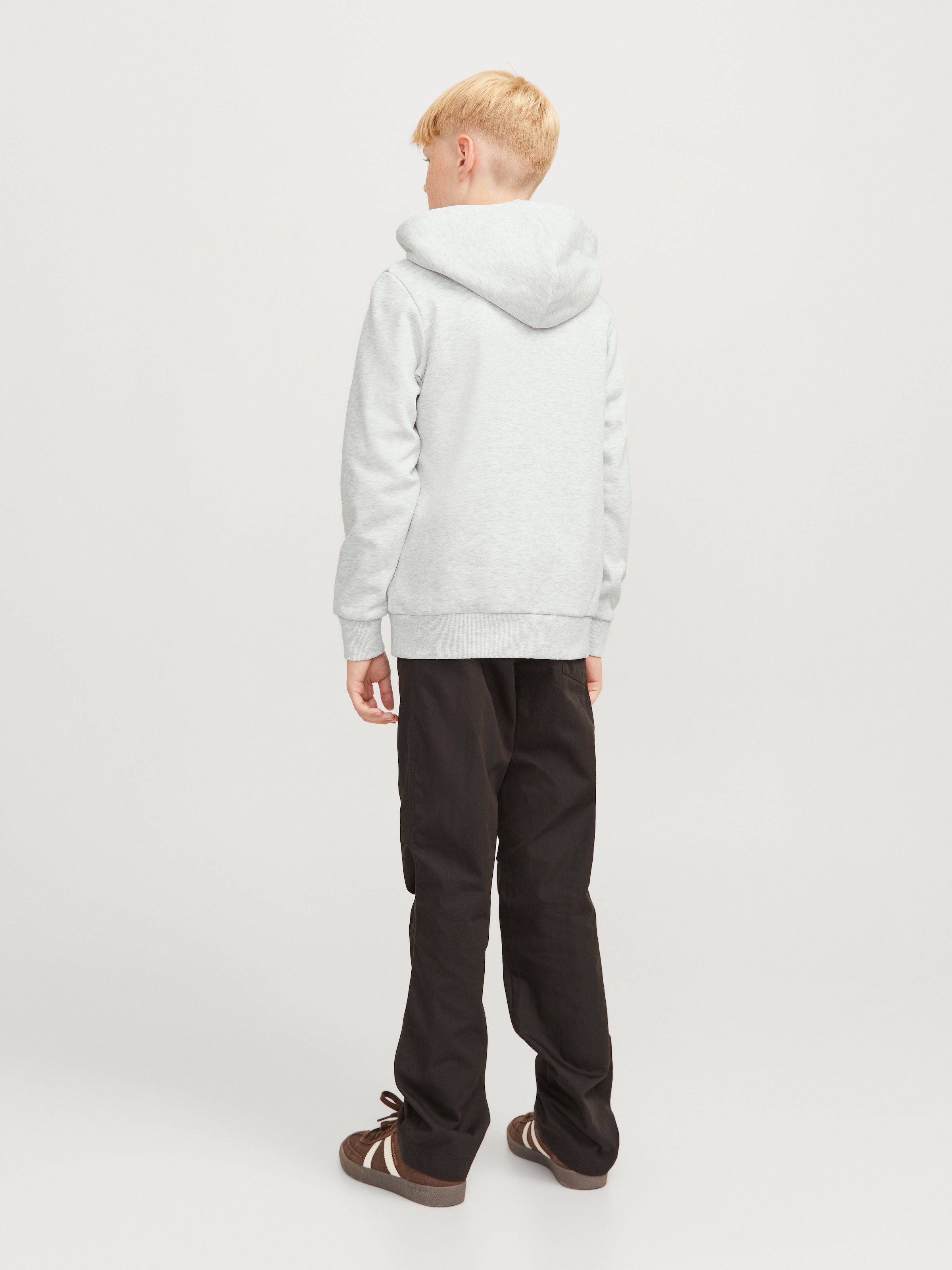 Jack & Jones Junior Kapuzensweatshirt »JJECALEB VARSITY SWEAT HOOD NOOS JNR«
