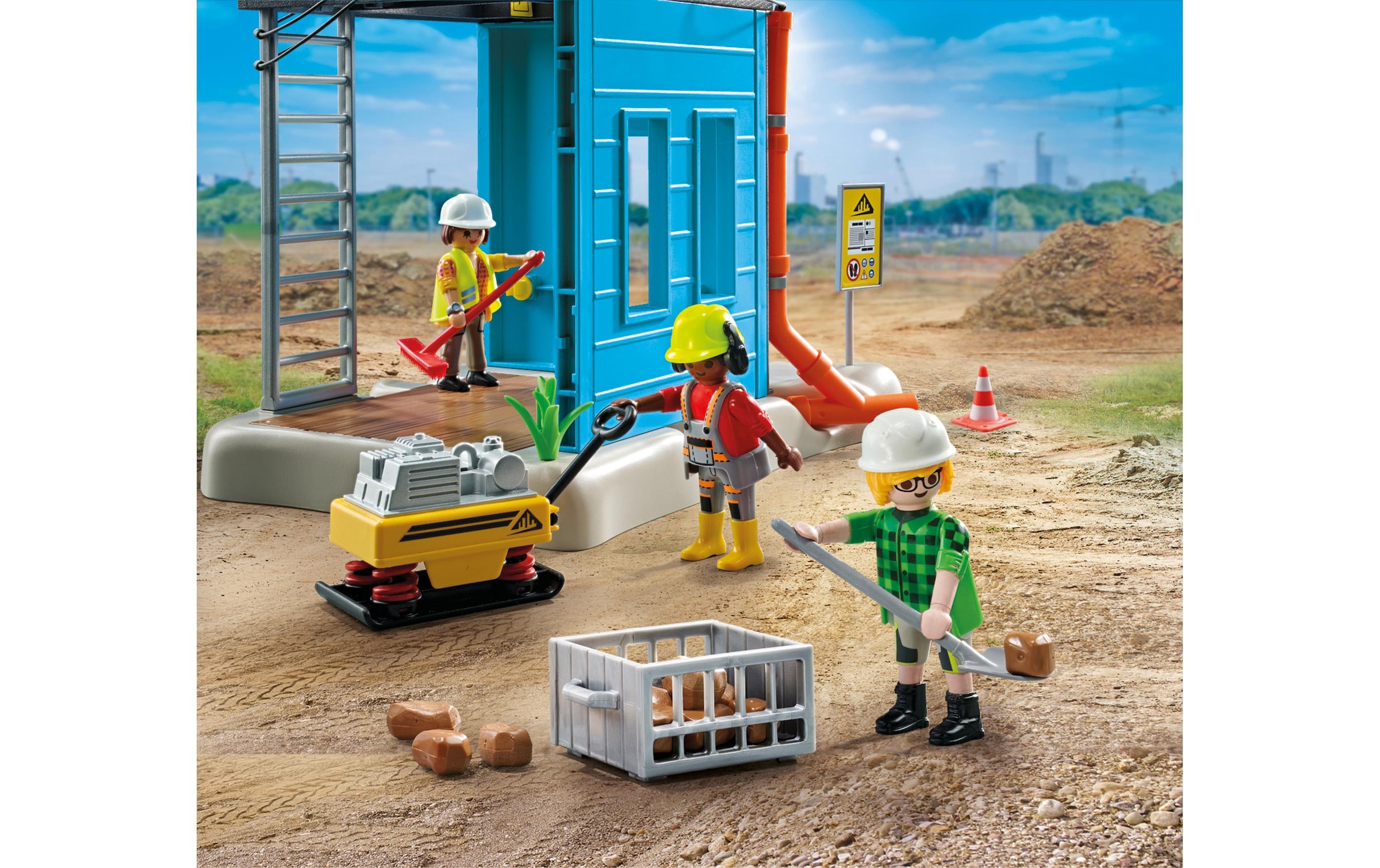 Playmobil® Spielbausteine »My Life Baustelle 71650«