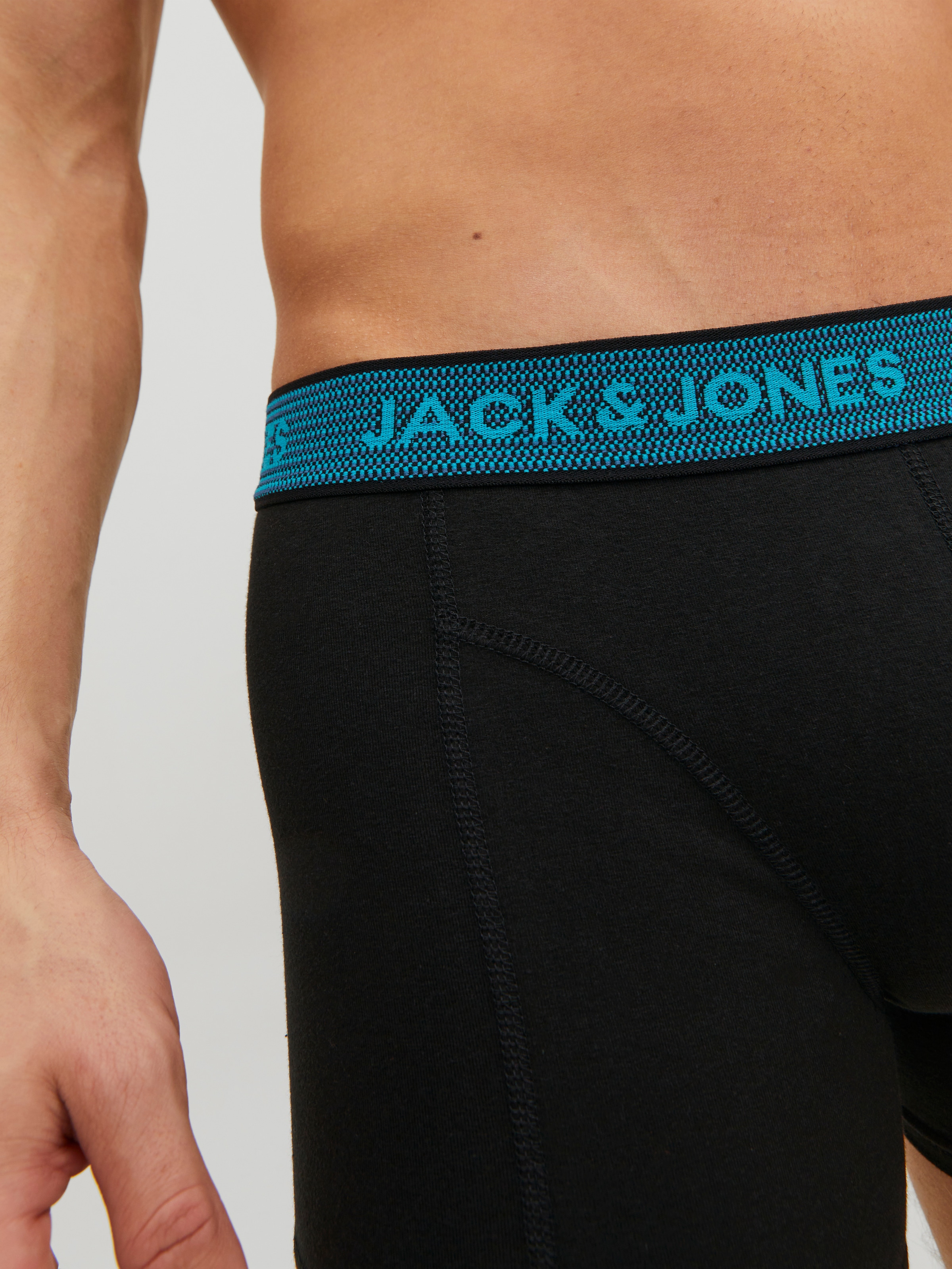 Jack & Jones Boxer »JAC Waistband Trunks« Packung, 3 cuis