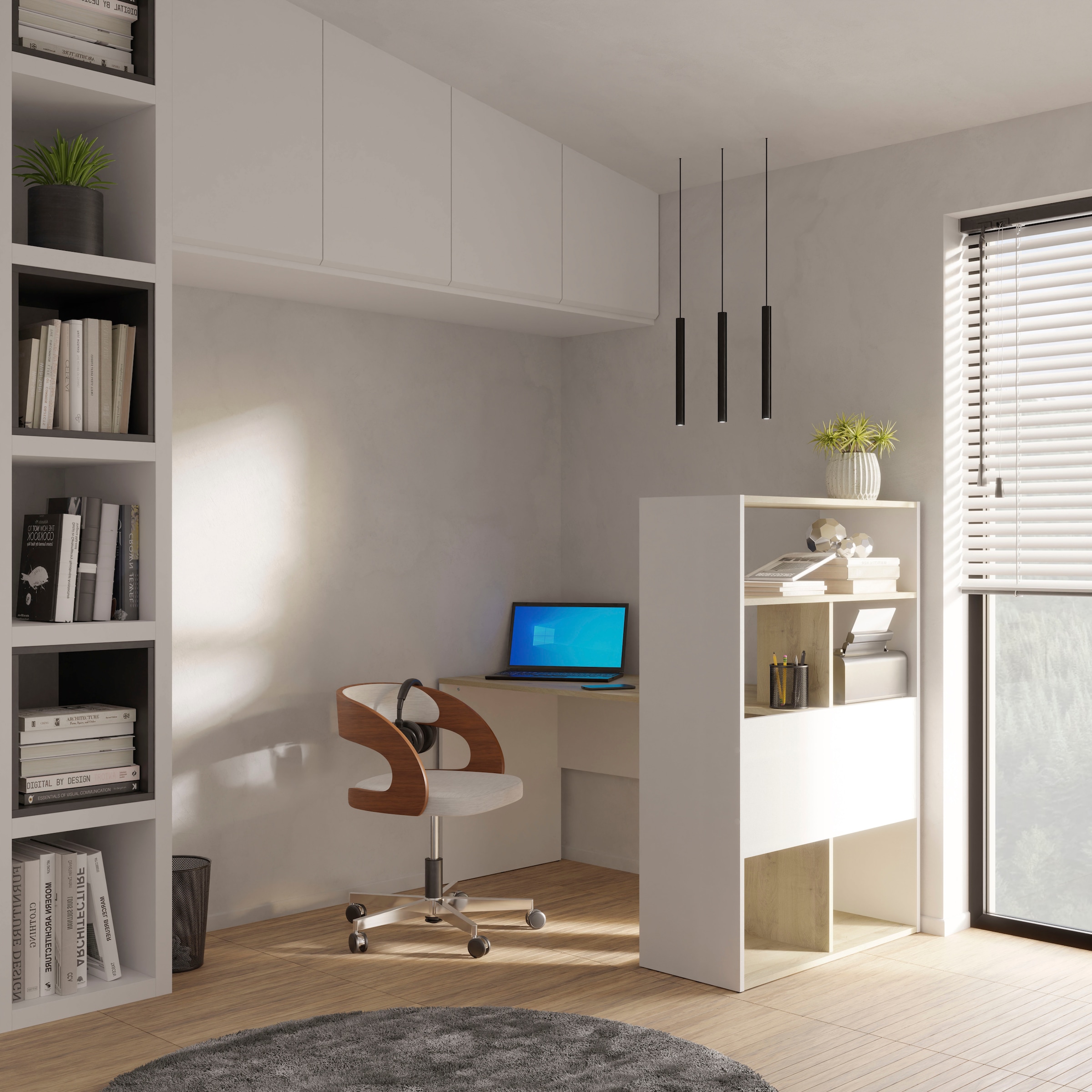 Demeyere GROUP Schreibtisch »Strate« Schreibtisch Regal 1 Schublade
