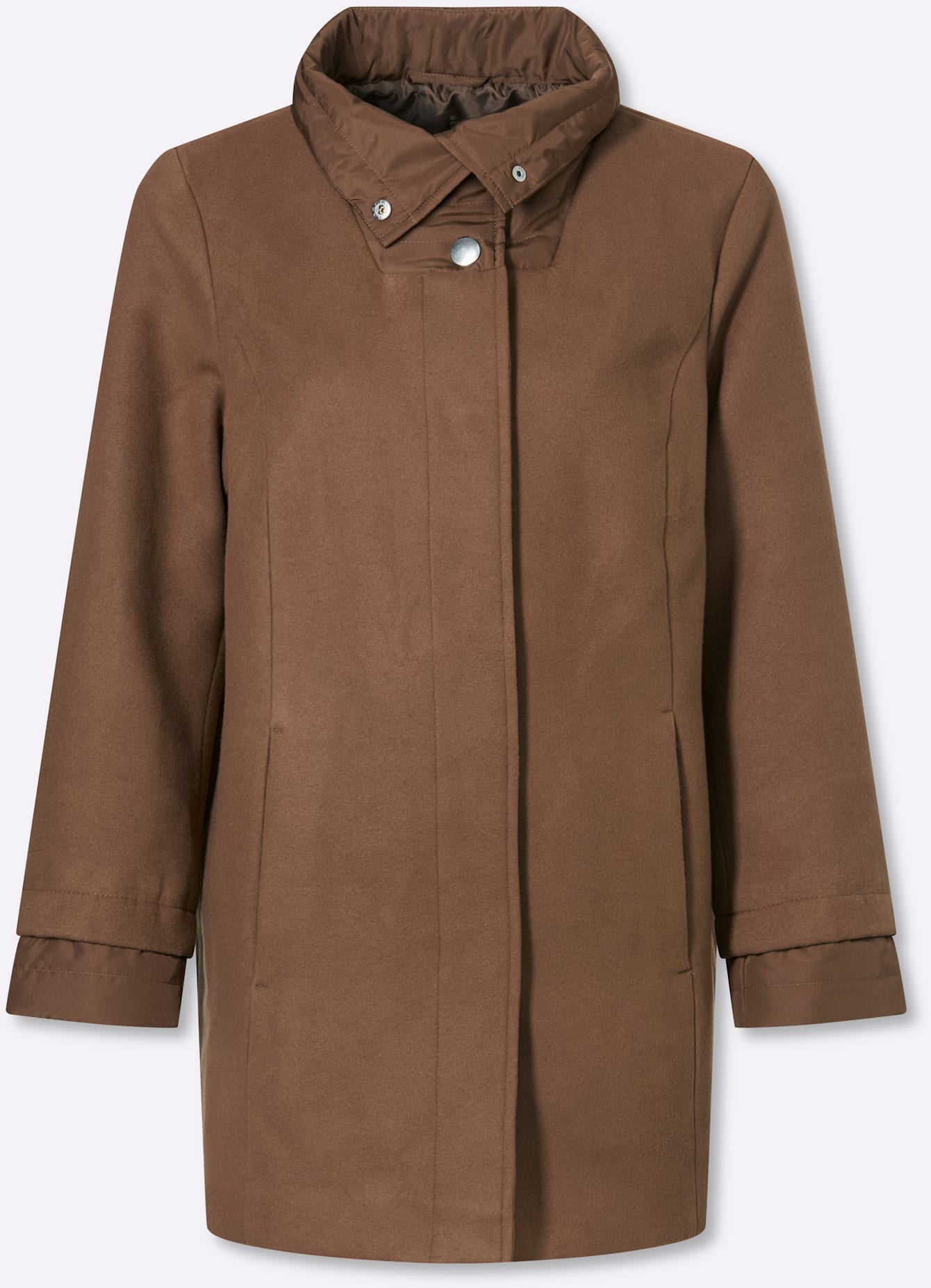Classic Basics Veste longue ohne Kapuze