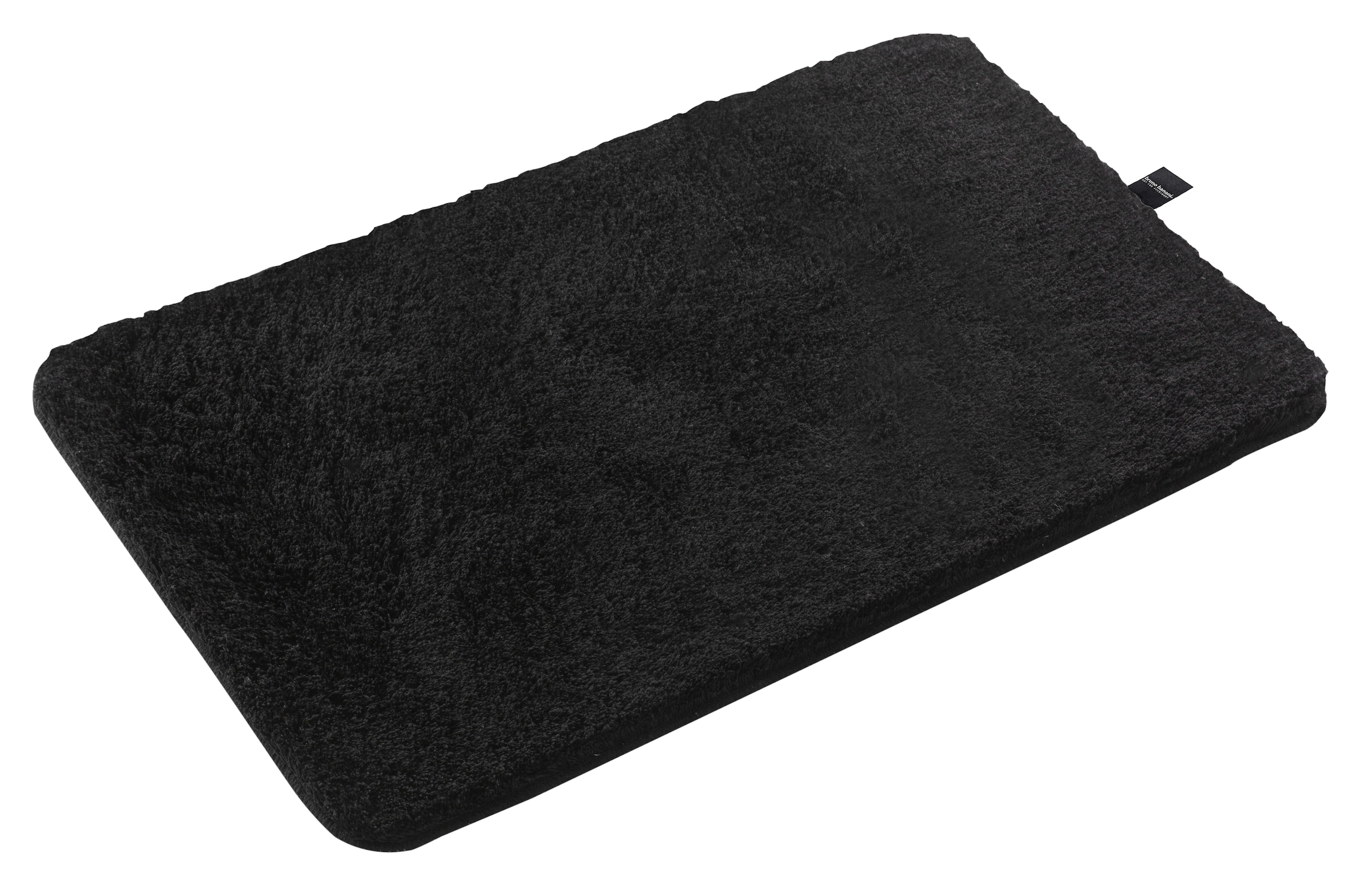Bruno Banani Badematte »Lana, Badvorleger, Badezimmer Teppich« Höhe 25 mm rutschhemmend beschichtet fussbodenheizungsgeeignet | schnell trocknend | strapazierfähig Badteppich, Badematten, unifarben, auch als 3 teiliges Set & rund