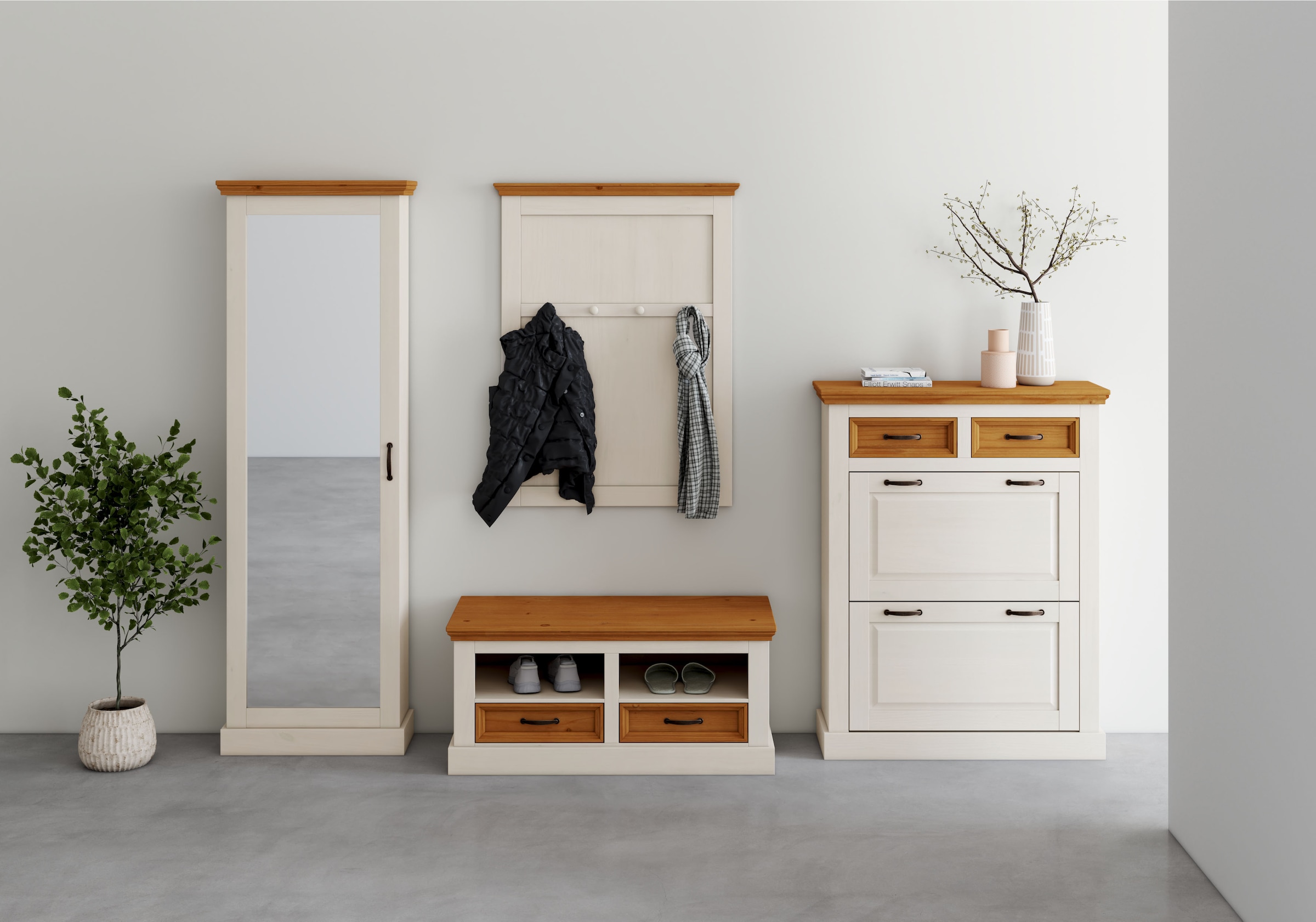 GOODproduct Armoire à chaussures »Selma«