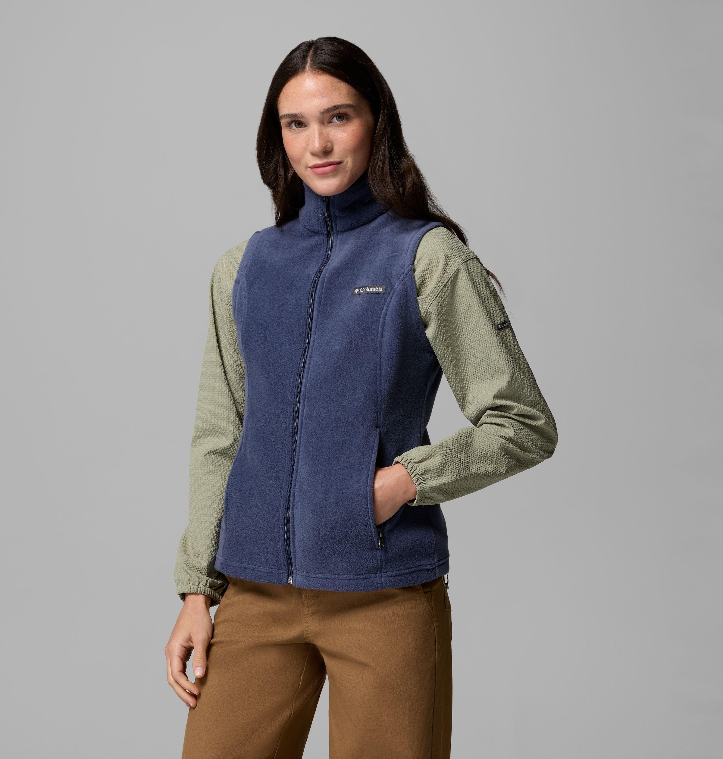 Columbia Fleeceweste »Benton Springs Vest« atmungsaktives Material, schnell trocknend, wasserabweisend